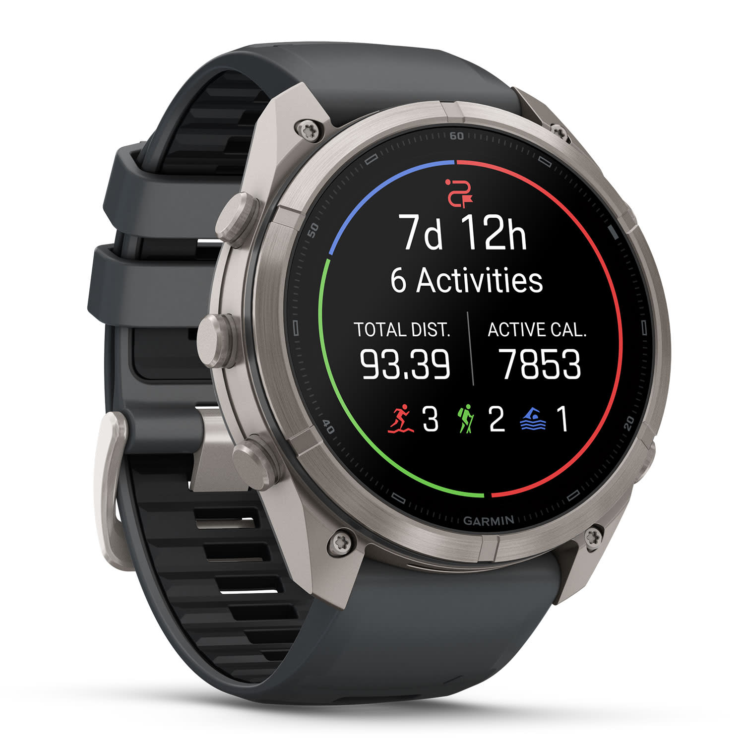 Κάνε κλικ για να δεις την εικόνα 3 του Garmin Fenix 9 Pro 51mm Amoled Sapphire Titanium Graphite Black