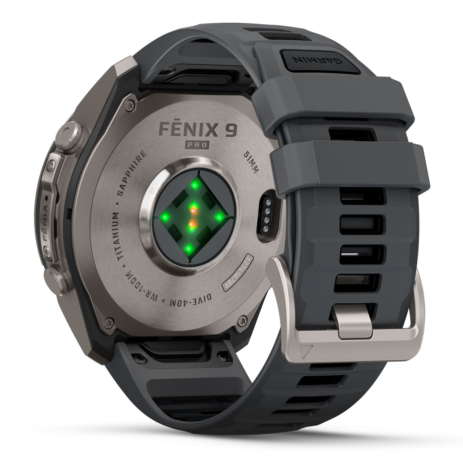 Κάνε κλικ για να δεις την εικόνα 6 του Garmin Fenix 9 Pro 51mm Amoled Sapphire Titanium Graphite Black