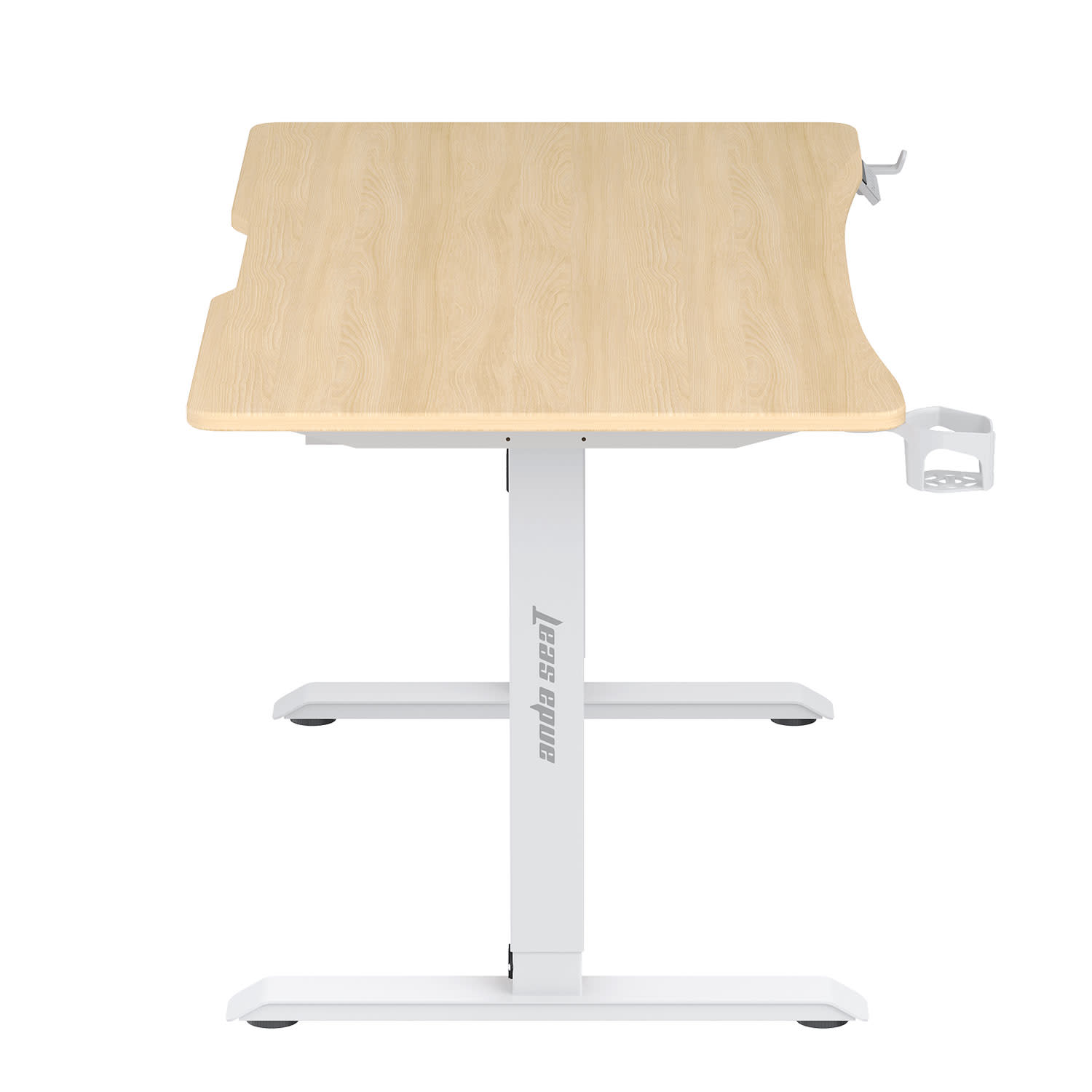 Κάνε κλικ για να δεις την εικόνα 4 του Anda Seat Gaming Γραφείο Xtreme με ρυθμιζόμενο ύψος 140cm Βελανιδία-Λευκό