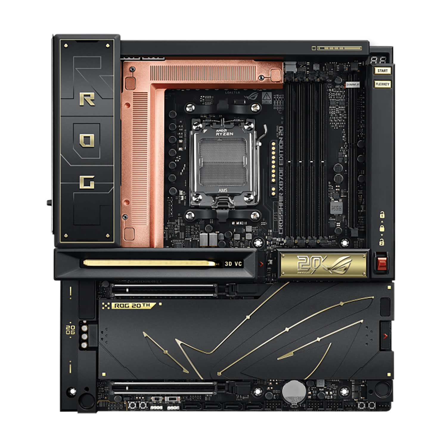 Κάνε κλικ για να δεις την εικόνα 2 του Asus Motherboard X870E ROG CROSSHAIR X870E EDITION 20 (X870E/AM5/DDR5)