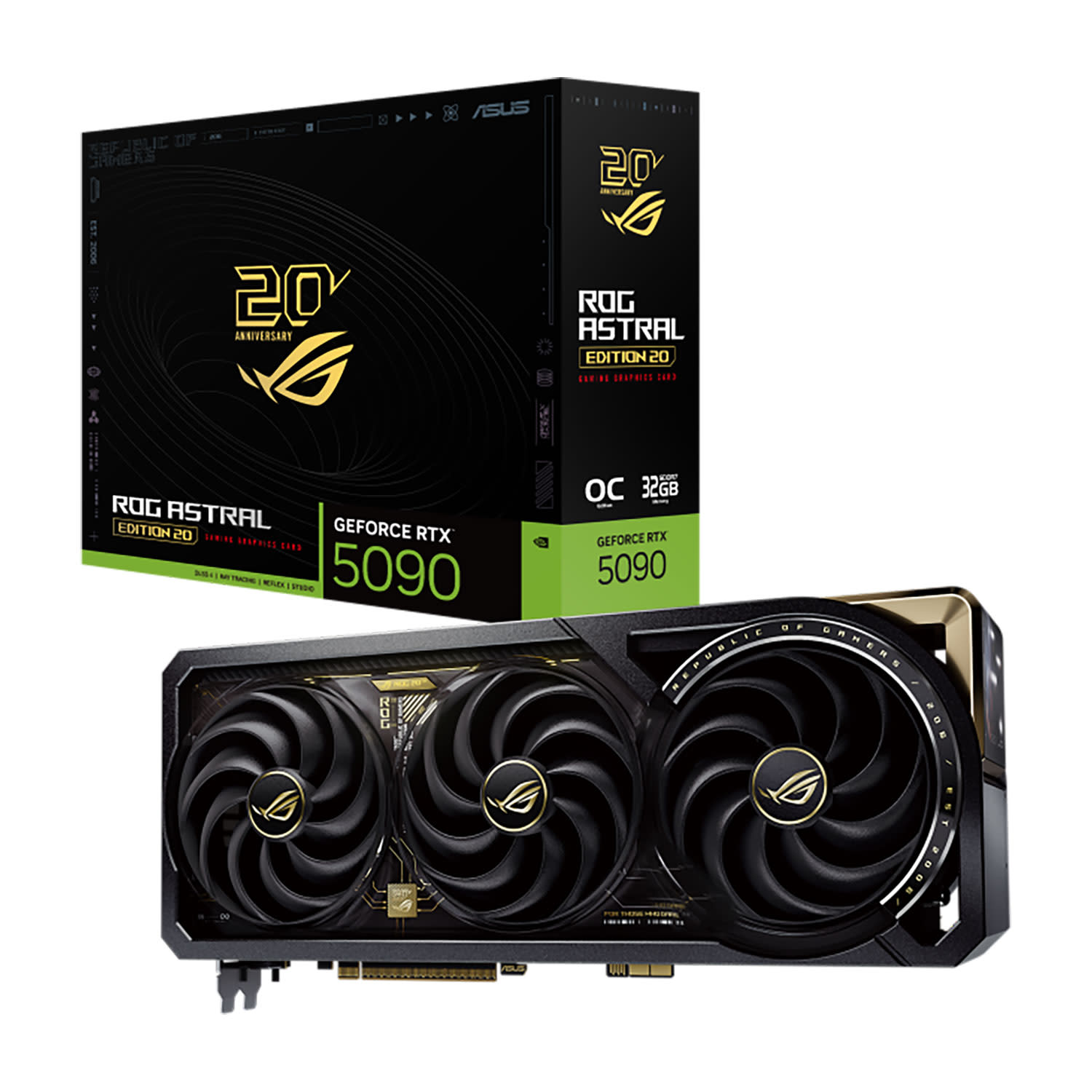 Asus VGA GeForce RTX 5090 ROG Astral Edition 20 32 GB