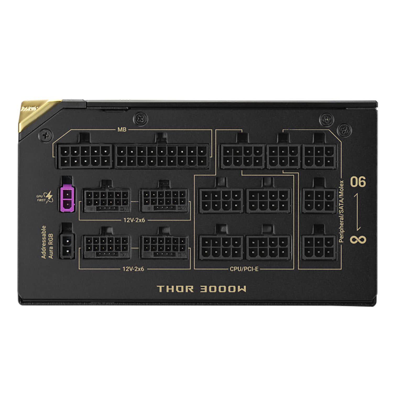 Κάνε κλικ για να δεις την εικόνα 8 του Asus PSU ROG Thor 3000W Titanium III Edition 20 (ROG Equalizer)