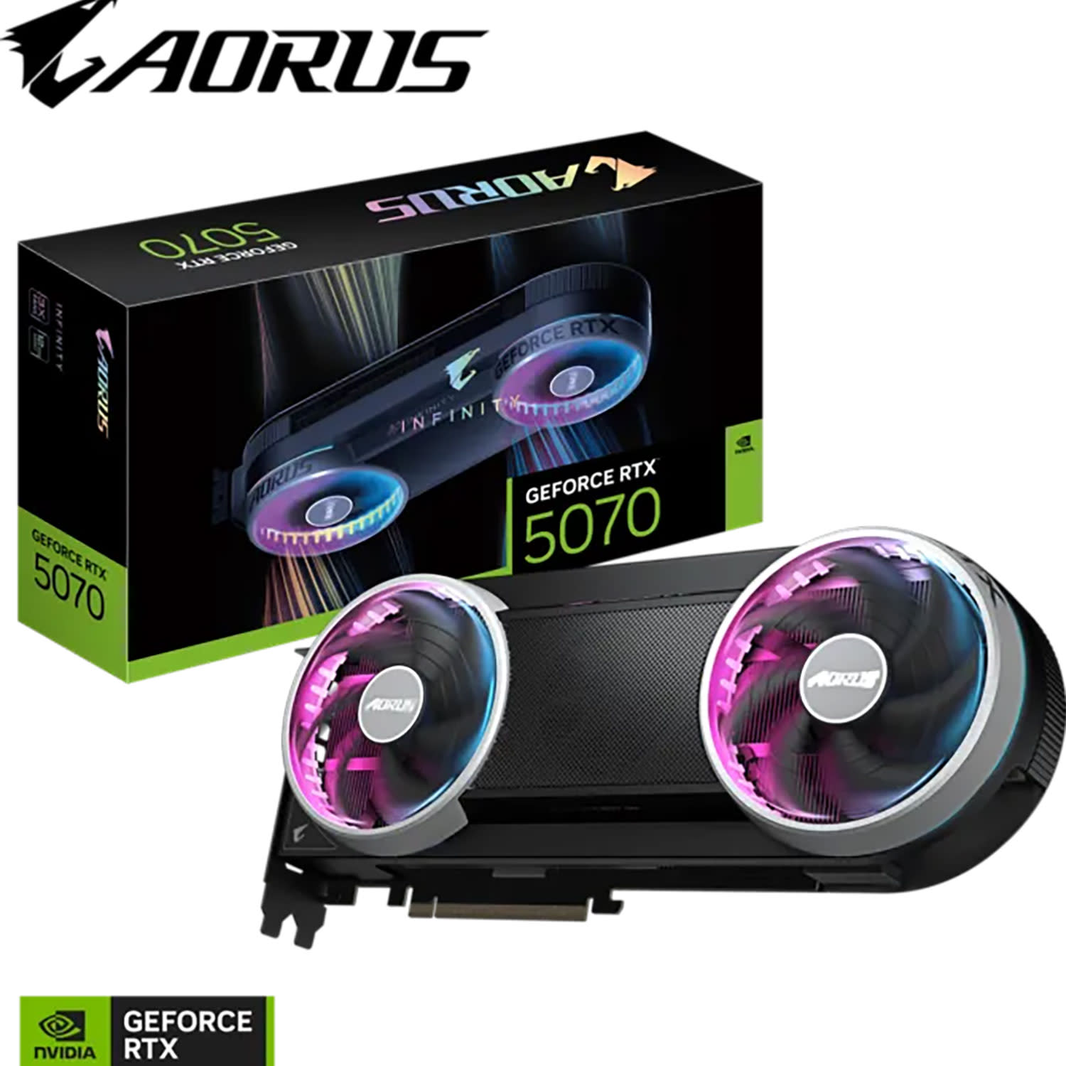 Εικόνα 1 του Gigabyte VGA GeForce RTX 5070 AORUS INFINITY 12 GB