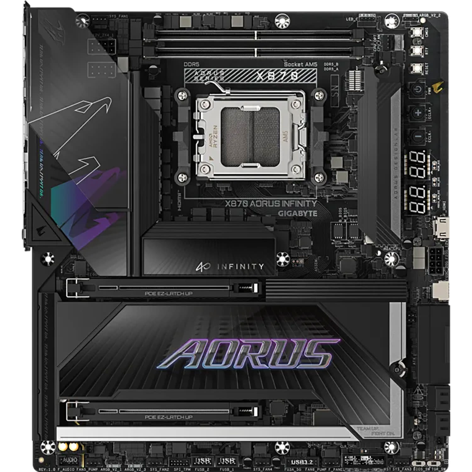 Εικόνα 2 του Gigabyte Motherboard X870 AORUS INFINITY (X870/AM5/DDR5)