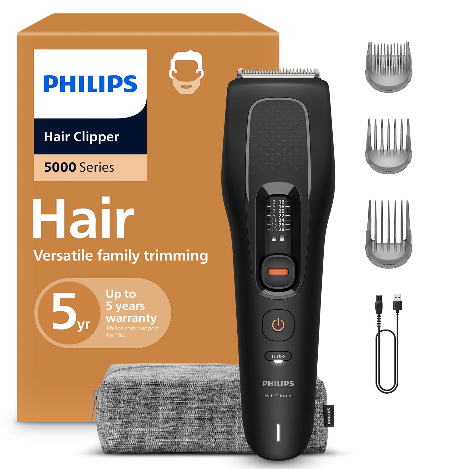 Κάνε κλικ για να δεις την εικόνα 4 του Philips Κουρευτική Μηχανή HC5733/15 5000