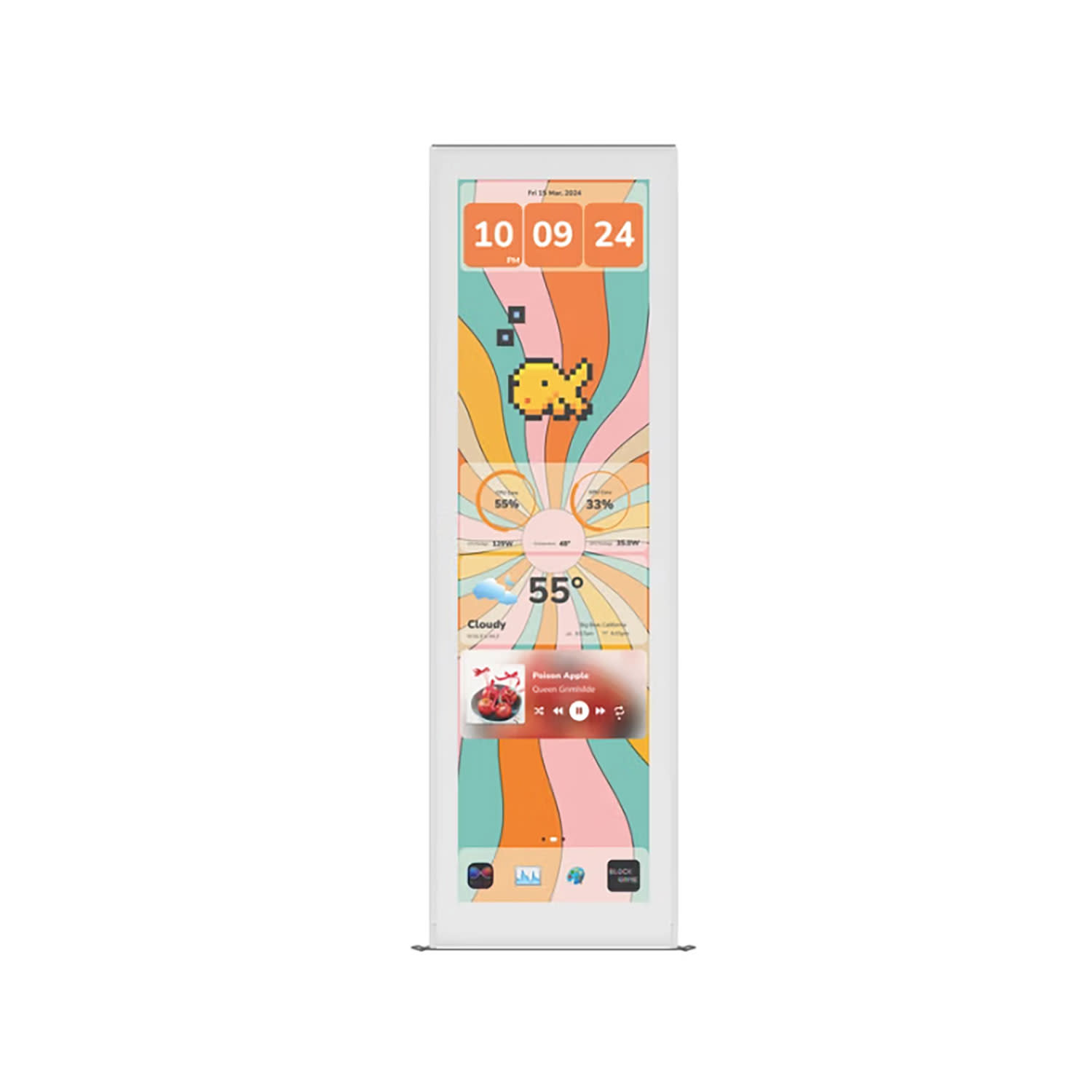 Κάνε κλικ για να δεις την εικόνα 1 του Hyte Y70 14.9 " Touch Display Snow White