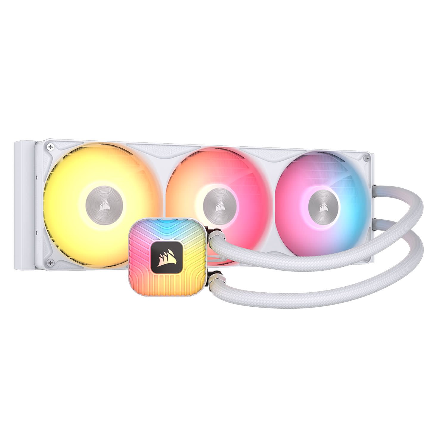 Κάνε κλικ για να δεις την εικόνα 2 του Corsair CPU Cooler Nautilus II 360 ARGB White