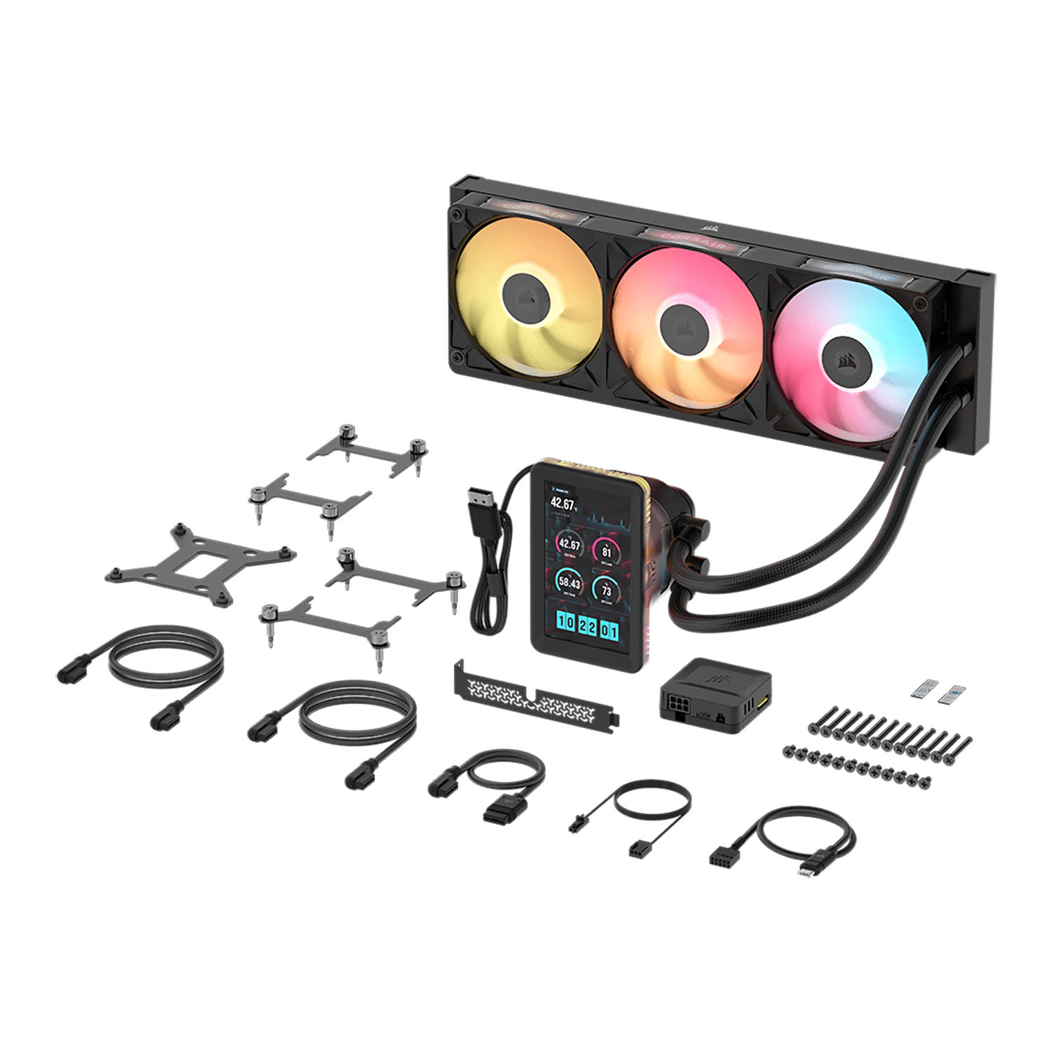 Κάνε κλικ για να δεις την εικόνα 8 του Corsair CPU Cooler Nautilus II 360 LCD Black
