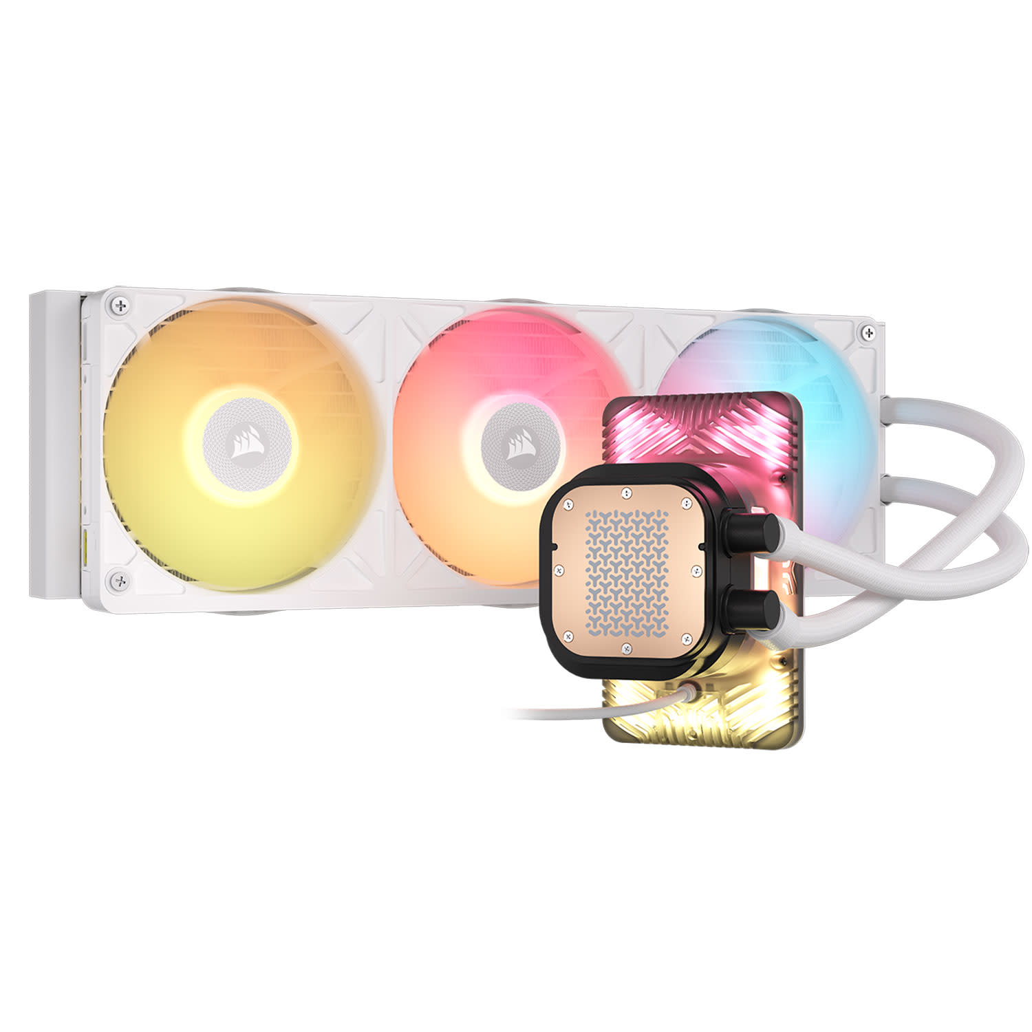 Κάνε κλικ για να δεις την εικόνα 3 του Corsair CPU Cooler Nautilus II 360 LCD White