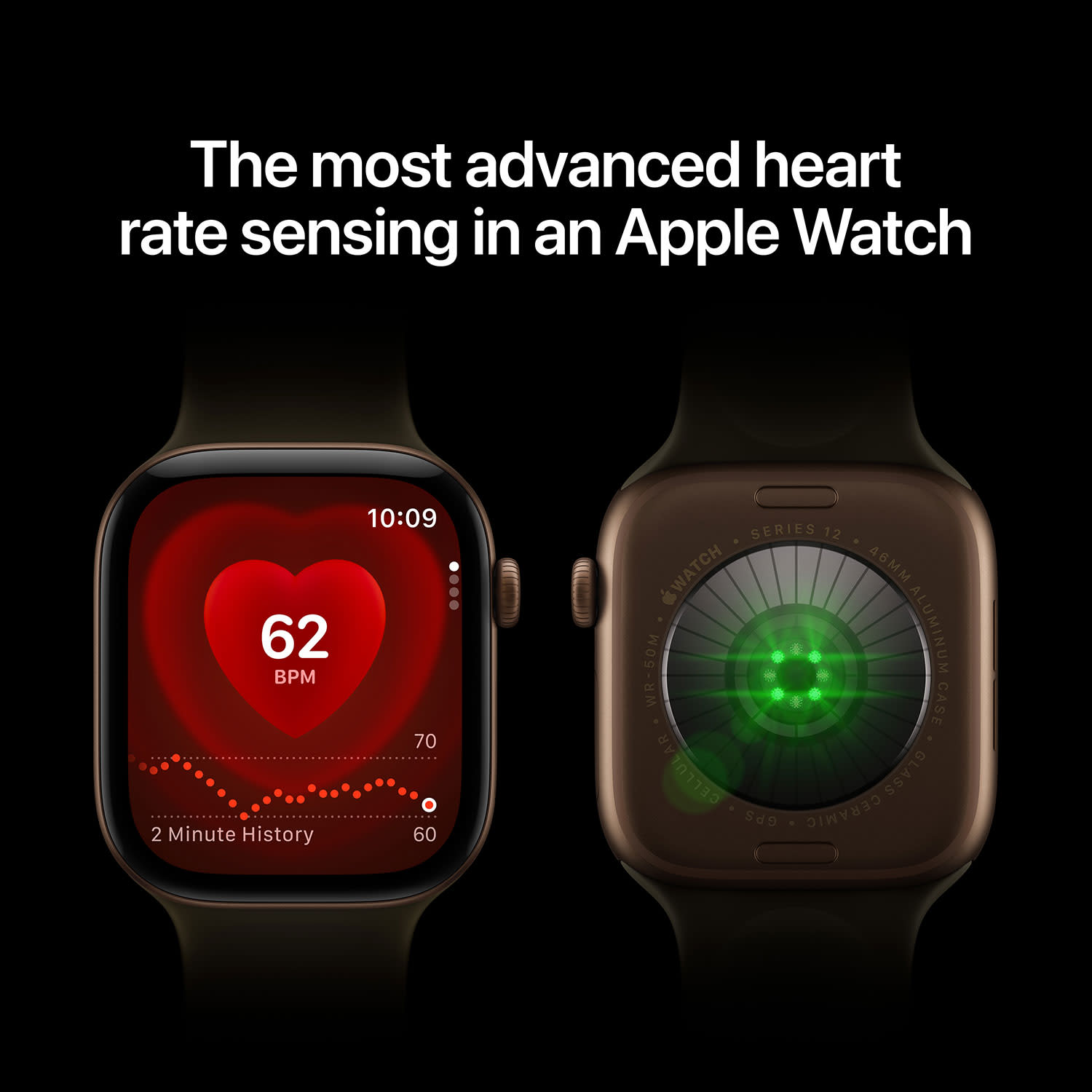 Κάνε κλικ για να δεις την εικόνα 3 του Apple Watch Series 12 Cell 46mm Black with Black Sport Band S/M