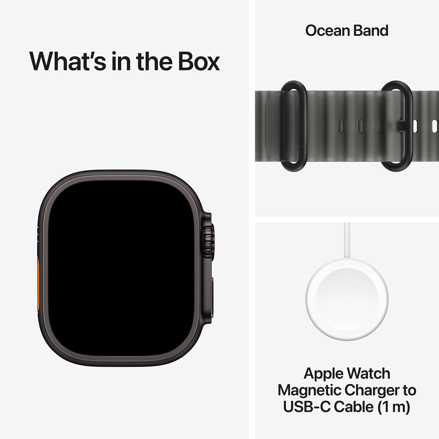 Κάνε κλικ για να δεις την εικόνα 6 του Apple Ultra 4 49 Black Titanium with Translucent Grey Ocean Band