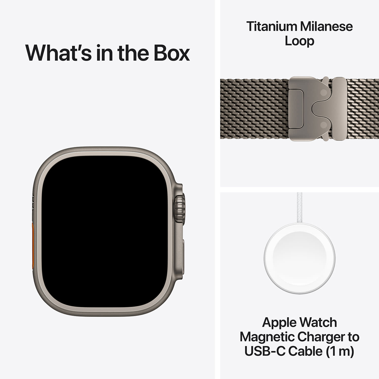 Κάνε κλικ για να δεις την εικόνα 6 του Apple Ultra 4 49 Natural Titanium with Natural Titanium Milanese Loop M