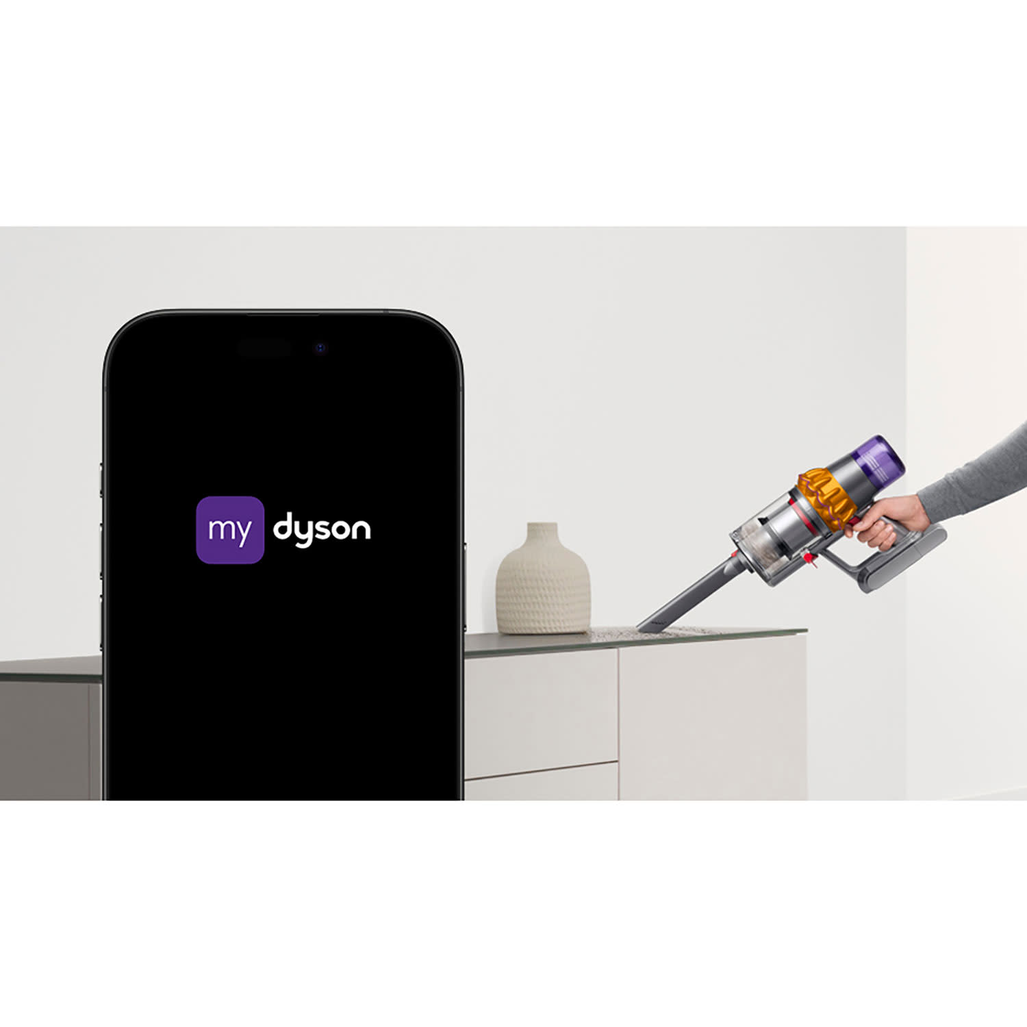 Κάνε κλικ για να δεις την εικόνα 10 του Dyson Σκούπα Stick Επαναφ/μενη V15 Detect Absolute Yellow/Iron/Nickel