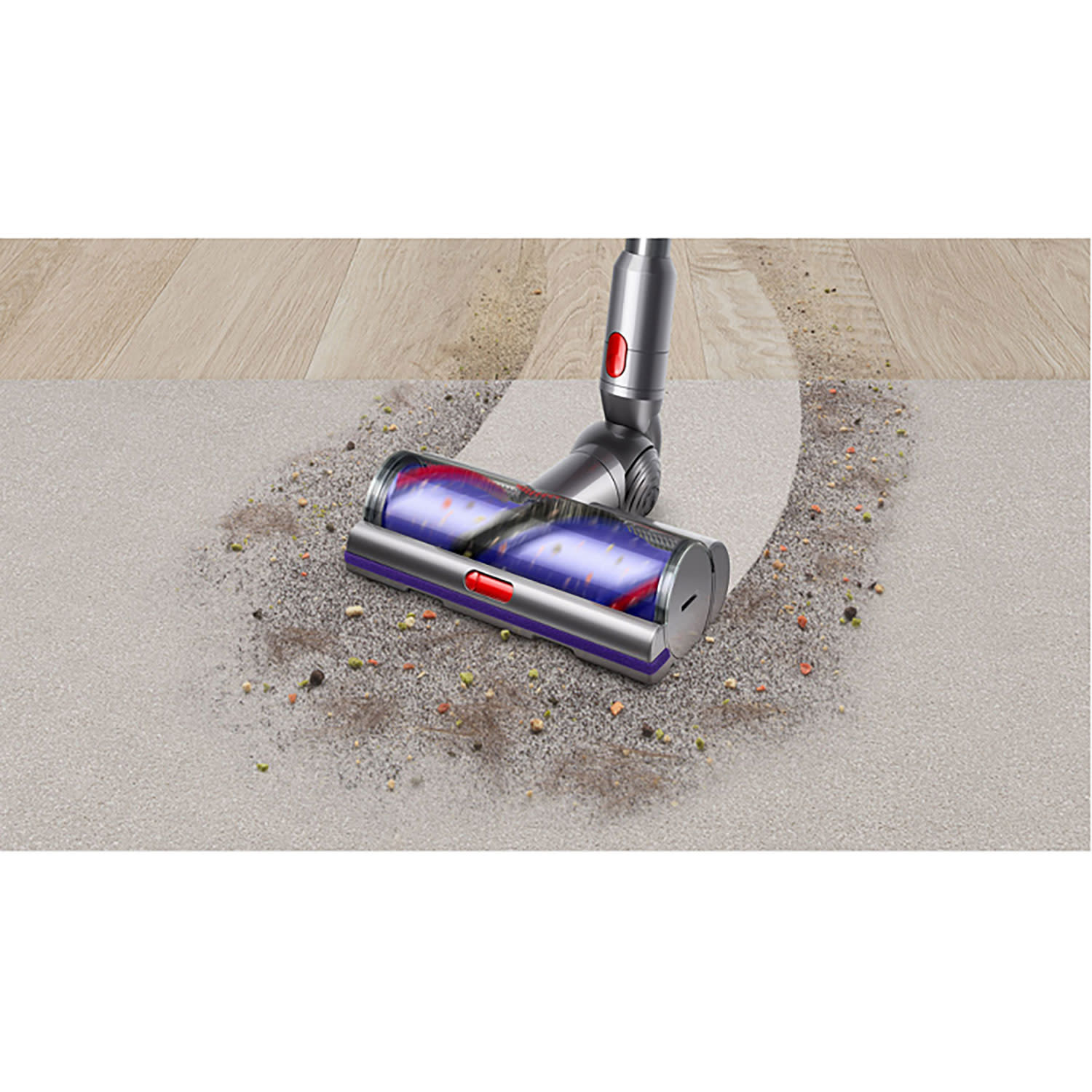 Κάνε κλικ για να δεις την εικόνα 6 του Dyson Σκούπα Stick Επαναφ/μενη V15s Detect Submarine Yellow/Iron/Nickel