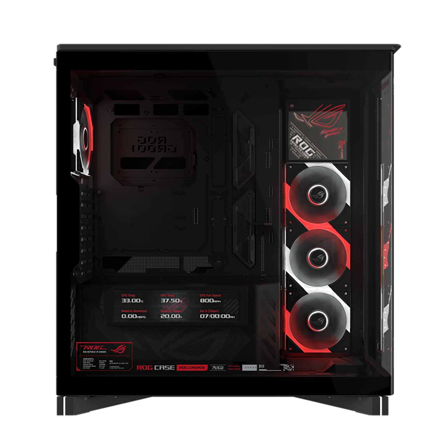 Εικόνα 5 του Asus ROG CRONOX GR801 CURVE TG ARGB BLACK