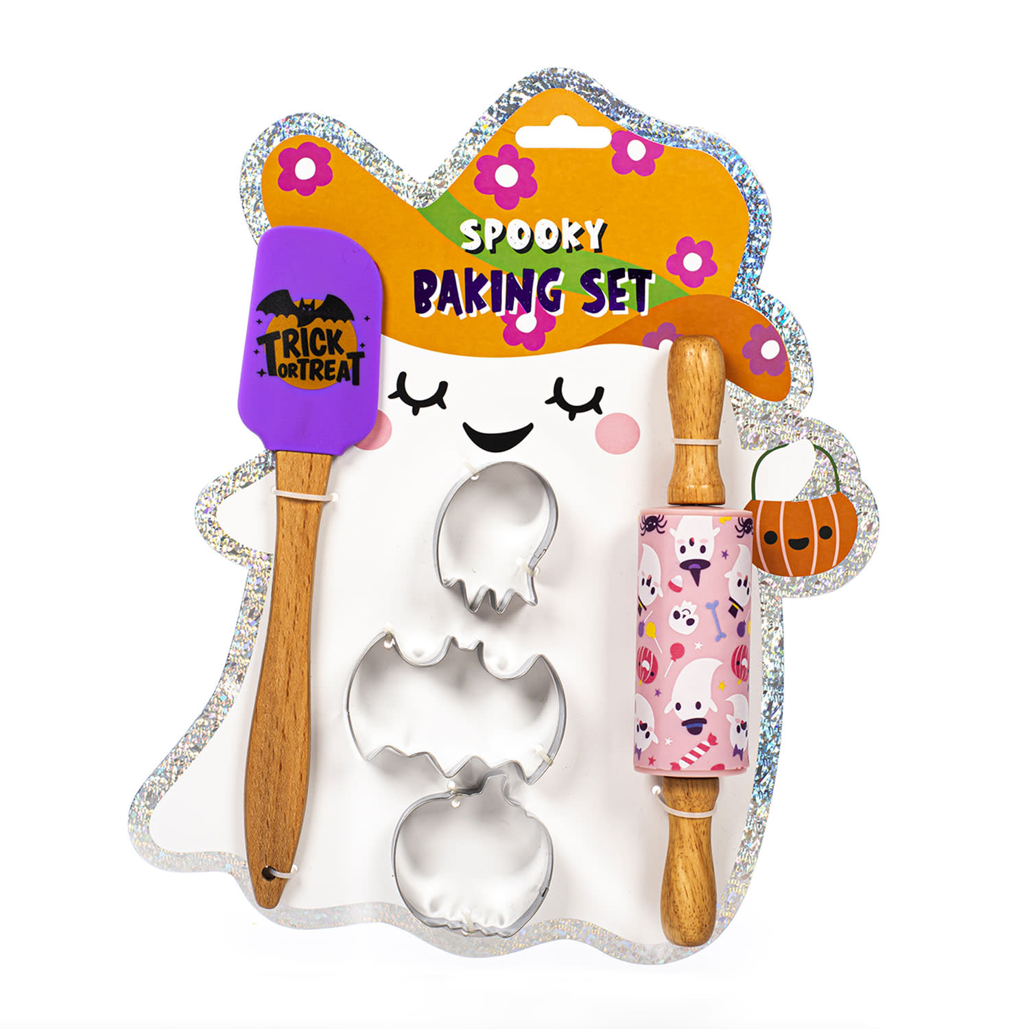 Σετ Ζαχαροπλαστικής με Σχέδια Halloween