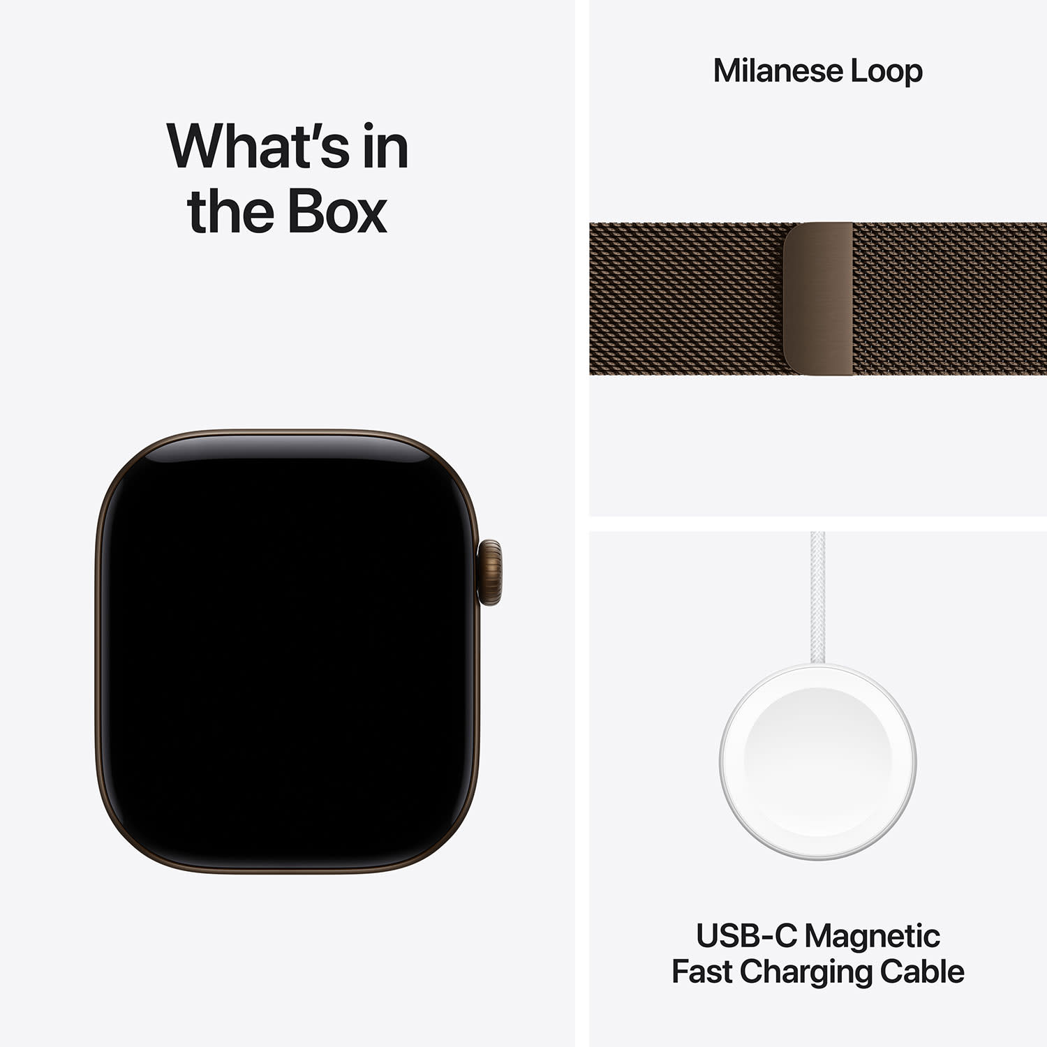 Κάνε κλικ για να δεις την εικόνα 7 του Apple Watch Series 12 42mm Dark Bronze with Dark Bronze Milanese Loop