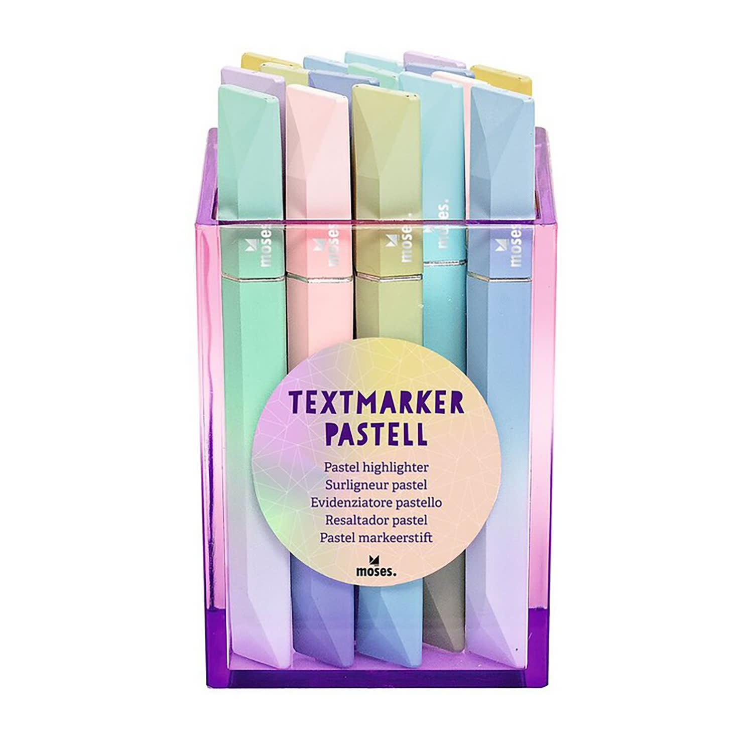 Moses Μαρκαδόρος Υπογράμμισης Pastel