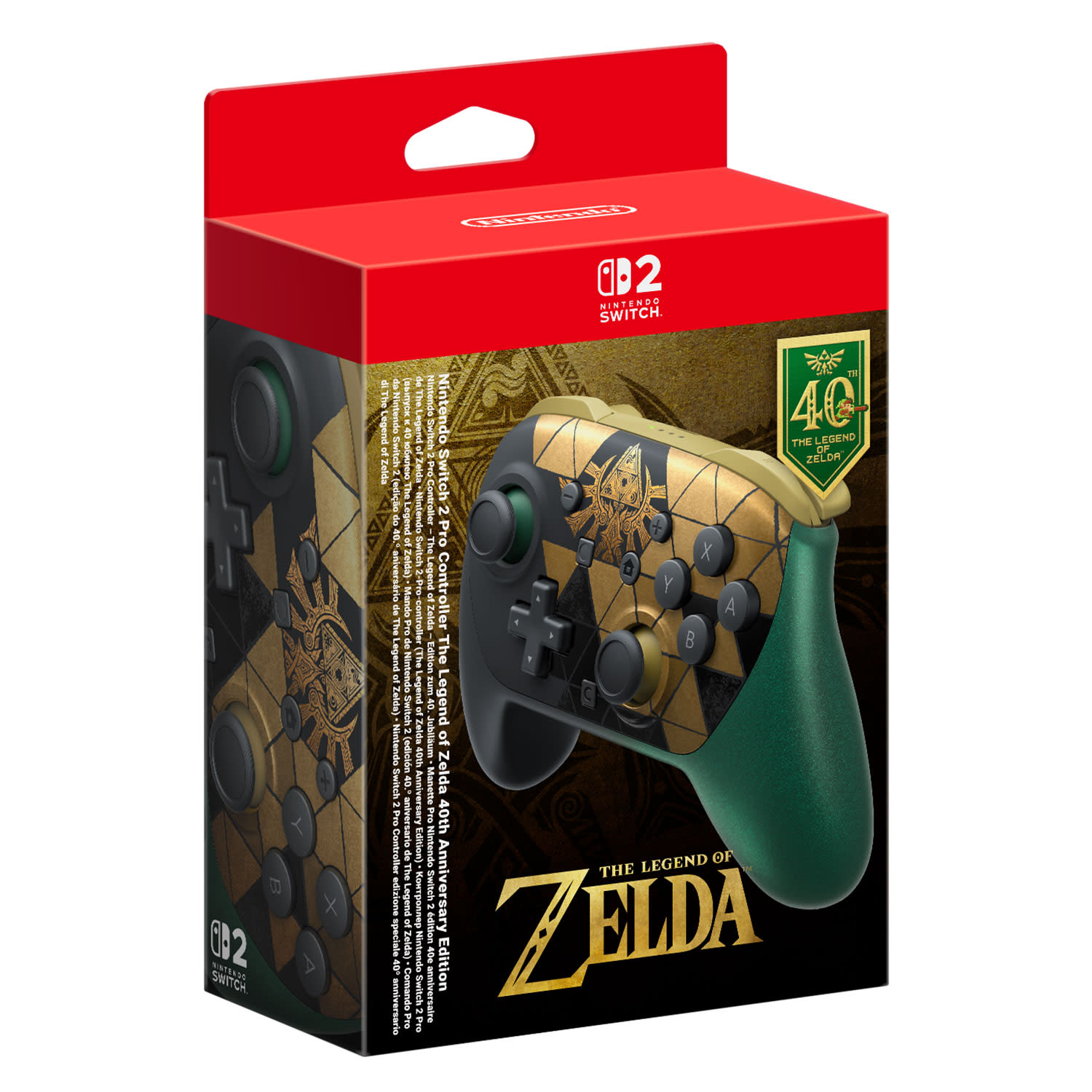 Nintendo Switch 2 Pro Controller Legend of Zelda