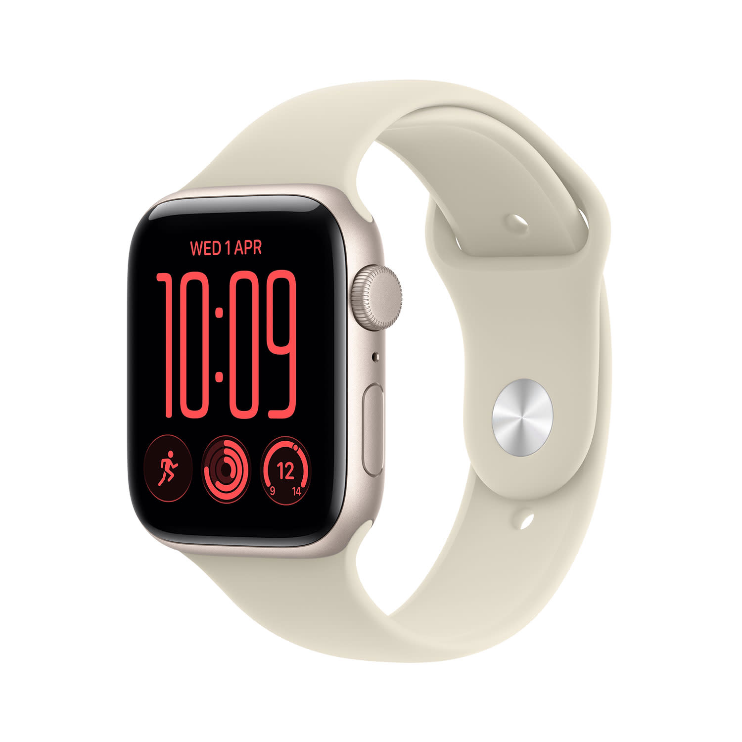 Apple Watch SE 3 40mm Starlight with Sand Sport Band S/M