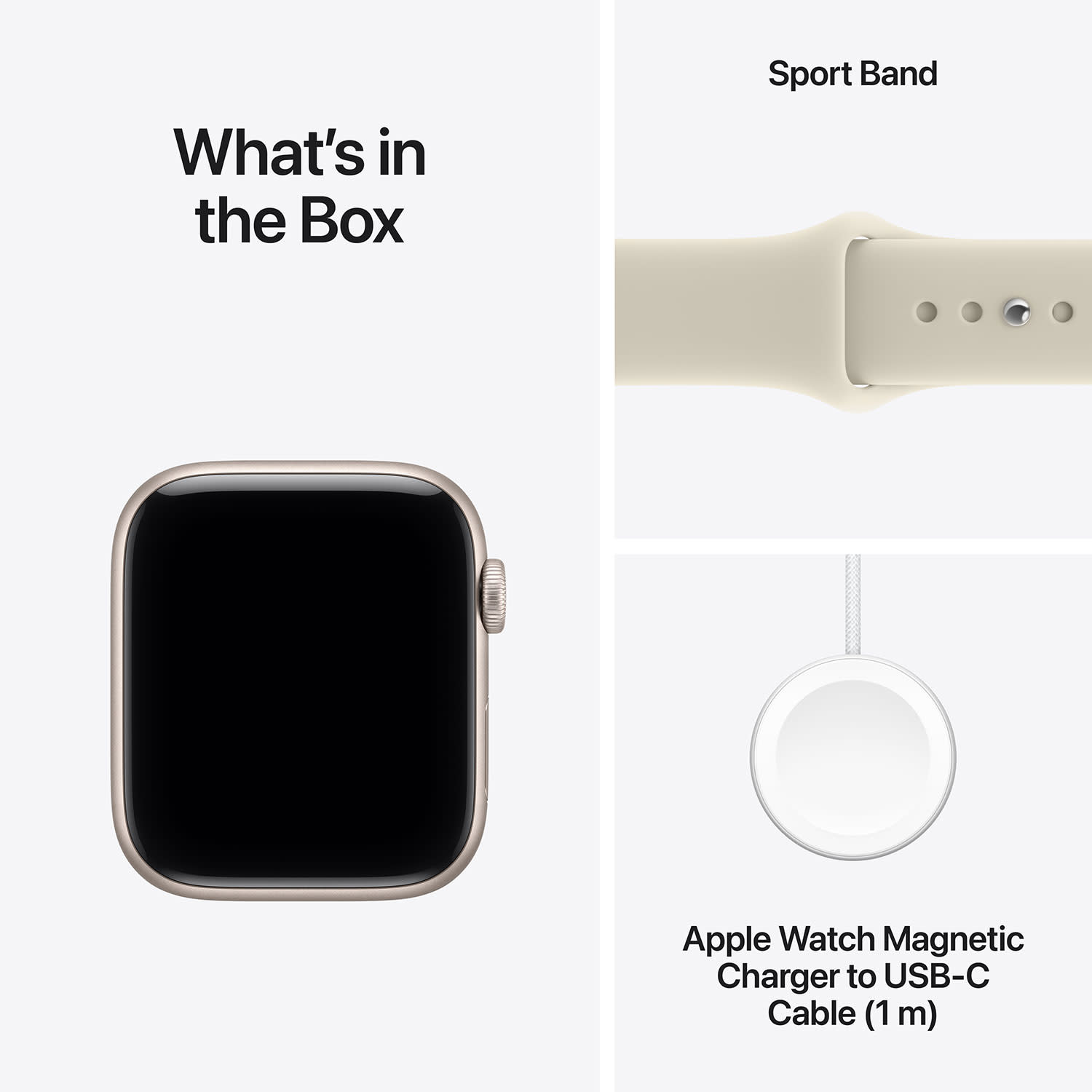Κάνε κλικ για να δεις την εικόνα 7 του Apple Watch SE 3 40mm Starlight with Sand Sport Band S/M