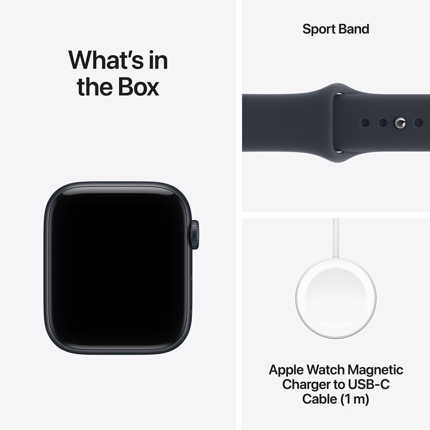 Κάνε κλικ για να δεις την εικόνα 7 του Apple Watch SE 3 44mm Midnight with Navy Blue Sport Band M/L