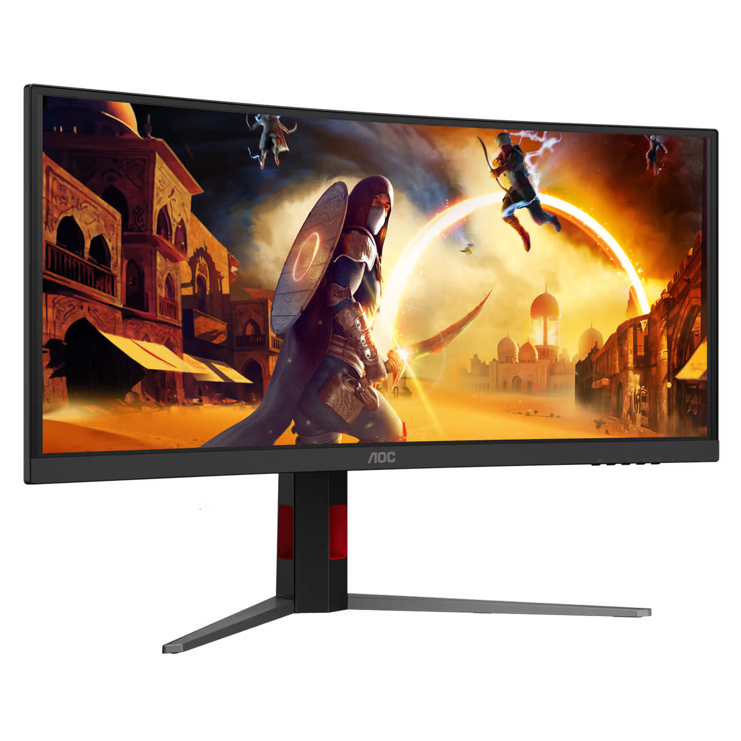 Κάνε κλικ για να δεις την εικόνα 2 του AOC Monitor 34" CU34G4CA Curved