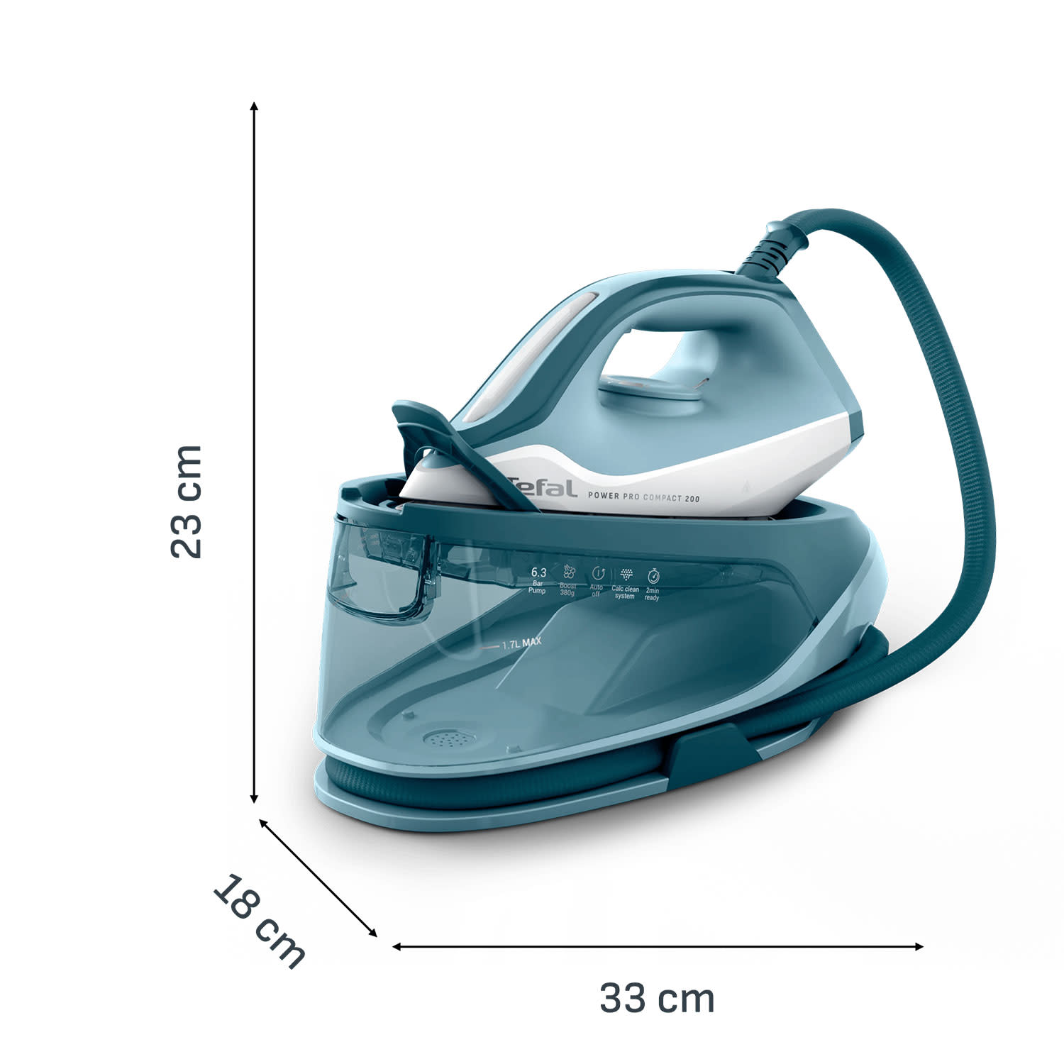 Κάνε κλικ για να δεις την εικόνα 3 του Tefal Σύστημα Σιδερώματος SV6212E0 Power Pro Compact 200