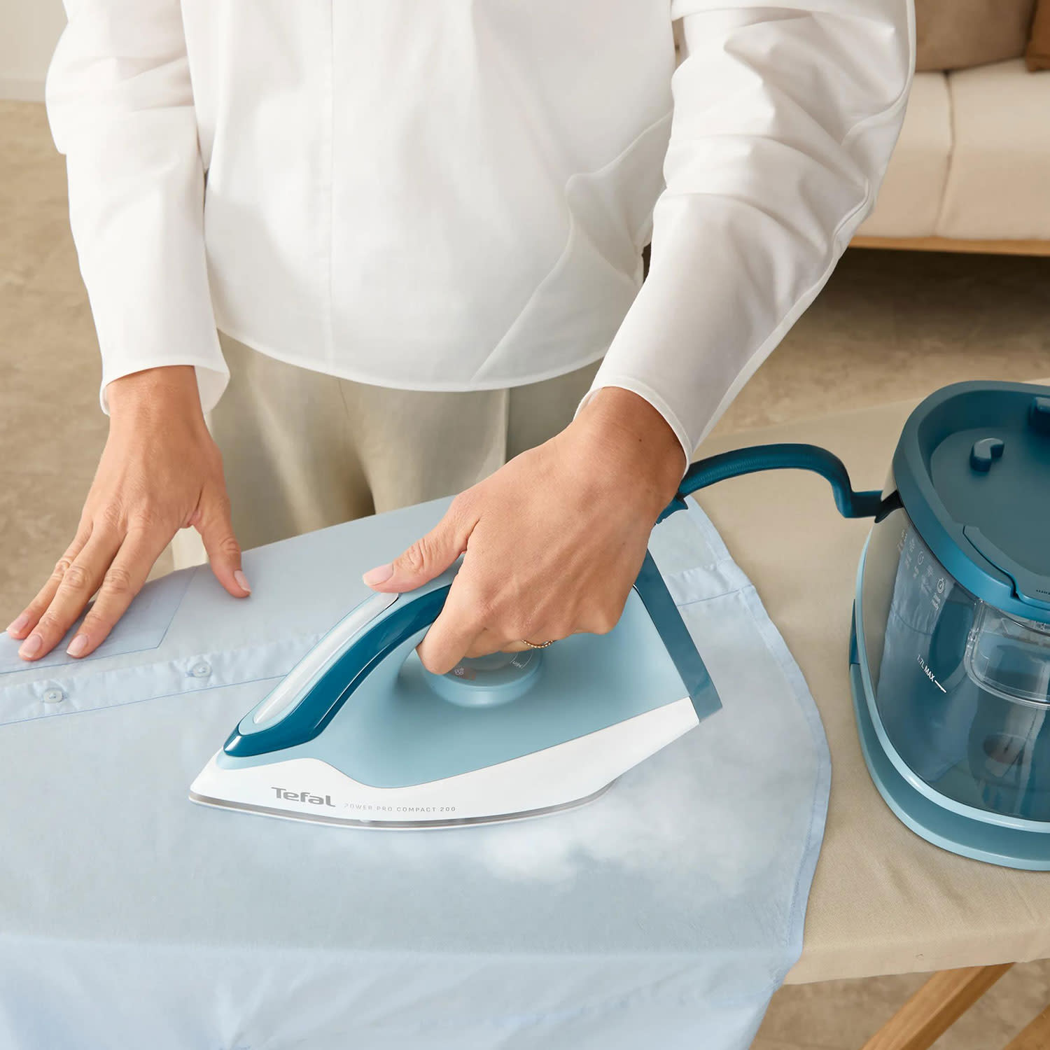 Κάνε κλικ για να δεις την εικόνα 4 του Tefal Σύστημα Σιδερώματος SV6212E0 Power Pro Compact 200