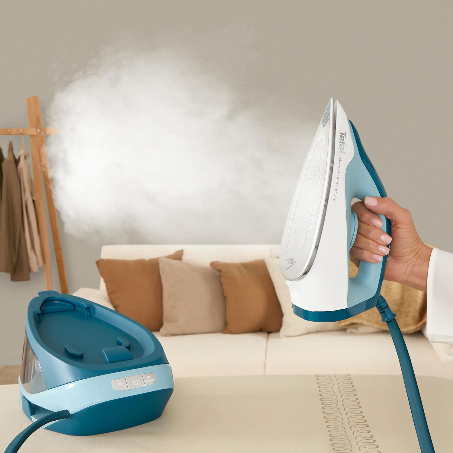 Κάνε κλικ για να δεις την εικόνα 7 του Tefal Σύστημα Σιδερώματος SV6212E0 Power Pro Compact 200