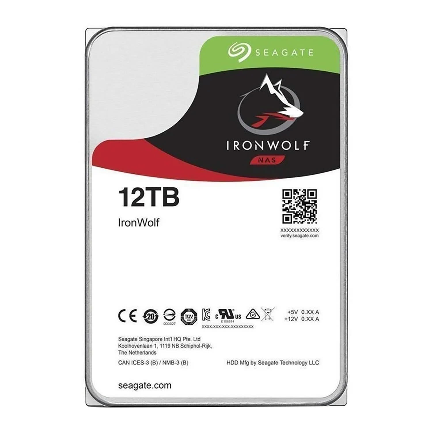 Κάνε κλικ για να δεις την εικόνα 1 του Seagate IronWolf 12TB