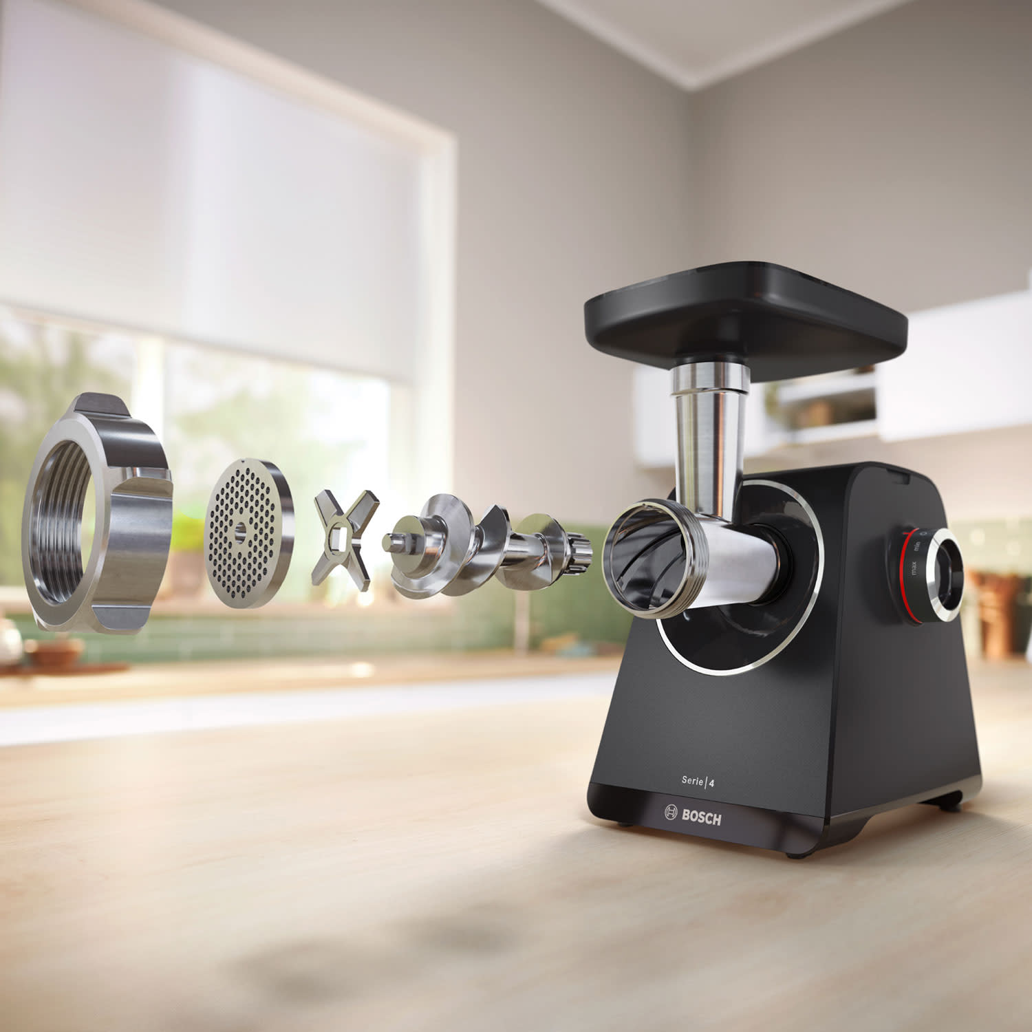Κάνε κλικ για να δεις την εικόνα 6 του Bosch Κρεατομηχανή MFWS440B Series 4 MultiPower
