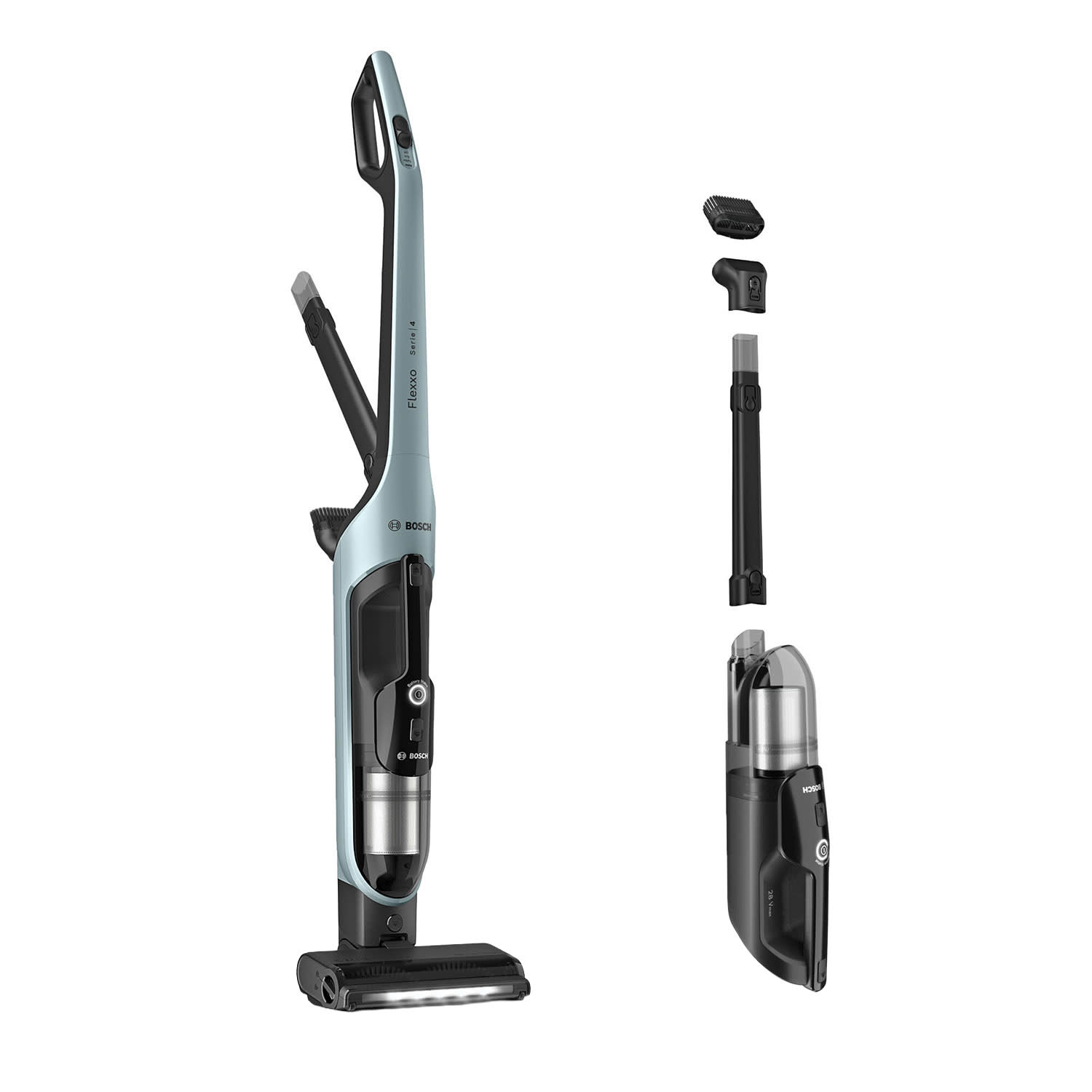 Κάνε κλικ για να δεις την εικόνα 1 του Bosch Σκούπα Stick Επαναφ/μενη BCH4SM28 Flexxo 28 Vmax Series 4