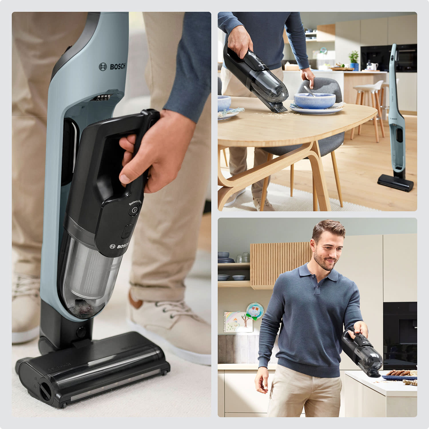 Κάνε κλικ για να δεις την εικόνα 10 του Bosch Σκούπα Stick Επαναφ/μενη BCH4SM28 Flexxo 28 Vmax Series 4