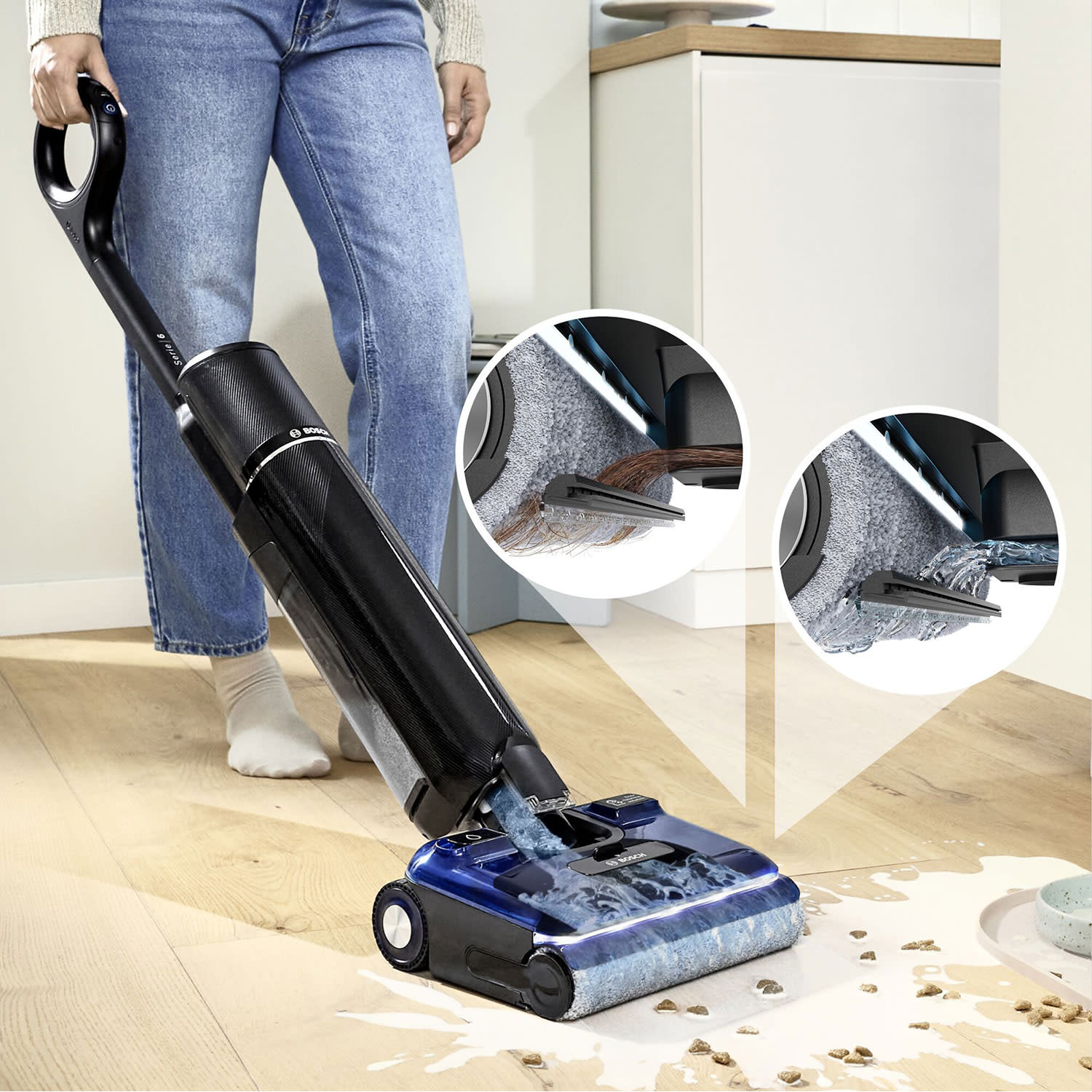 Κάνε κλικ για να δεις την εικόνα 4 του Bosch Σκούπα - Σφουγγαρίστρα OneFlow Series 6 BHF61BM
