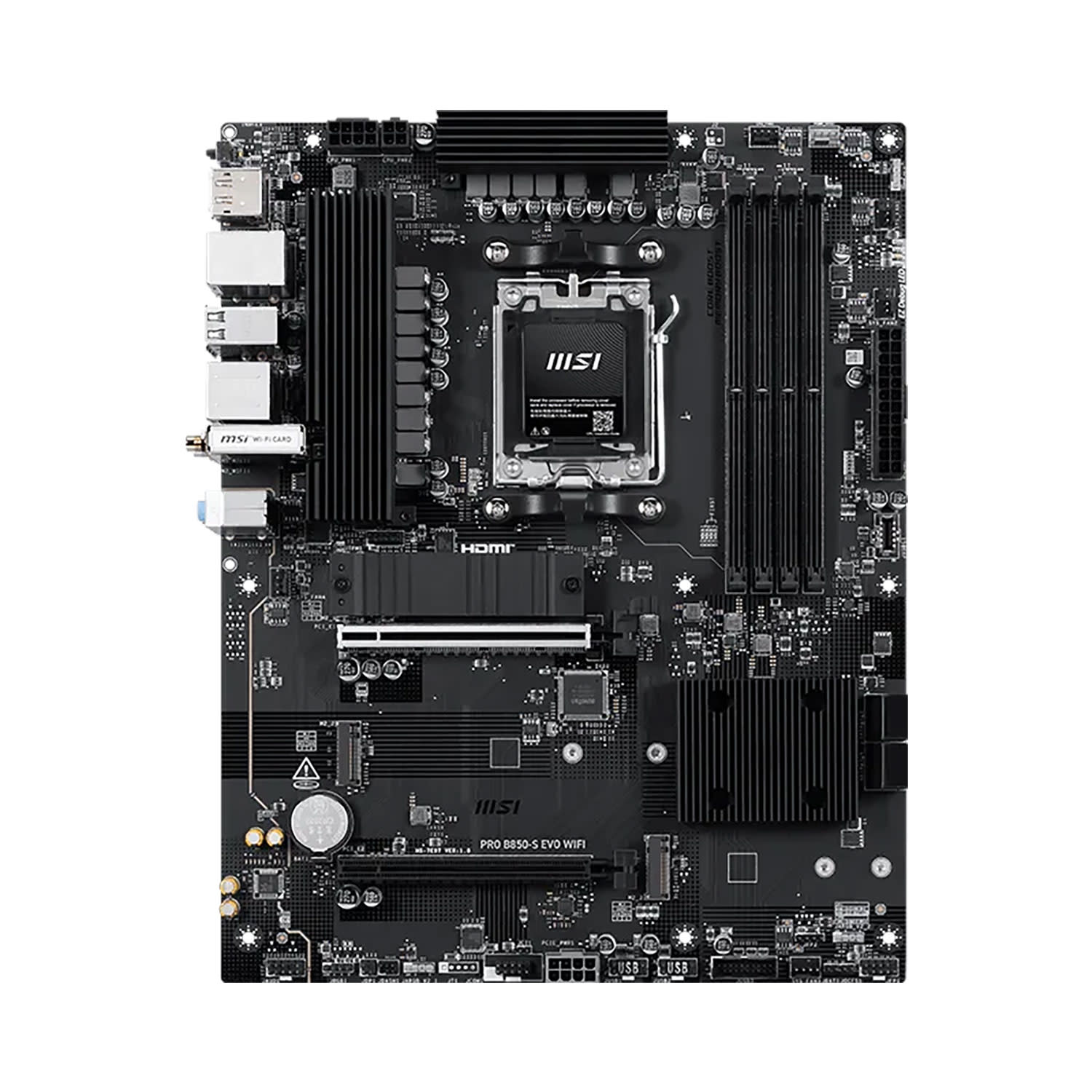 Κάνε κλικ για να δεις την εικόνα 2 του MSI Motherboard PRO B850-S EVO WIFI (B850/AM5/DDR5)