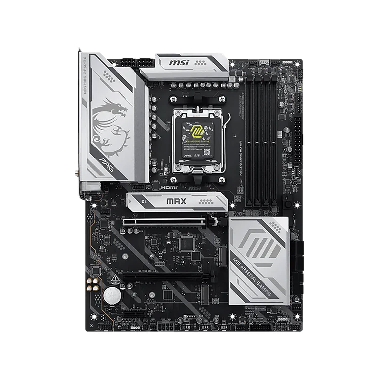 Κάνε κλικ για να δεις την εικόνα 2 του MSI Motherboard MAG X870E GAMING MAX WIFI(X870/AM5/DDR5)