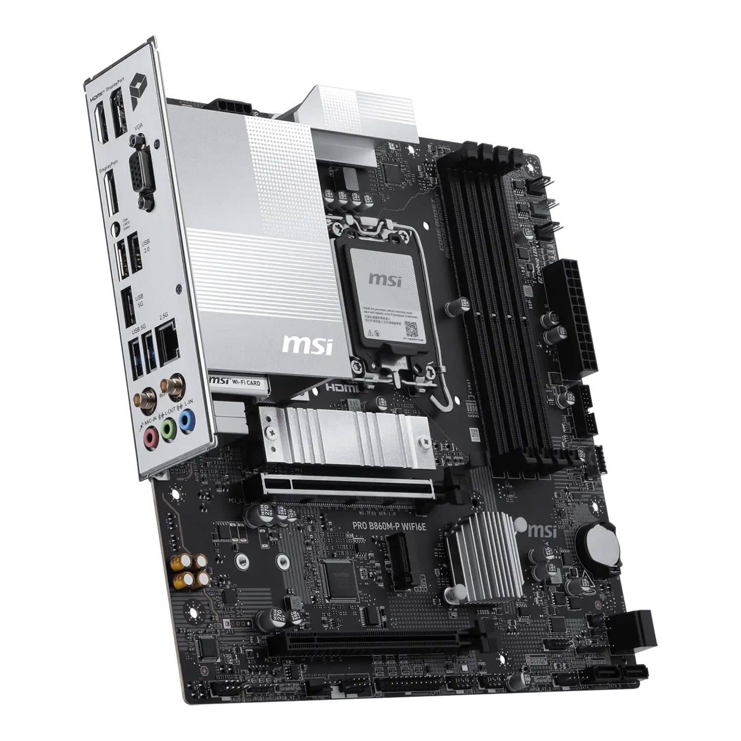 Κάνε κλικ για να δεις την εικόνα 4 του MSI Motherboard PRO B860M-P WIFI6E(B860/1851/DDR5)