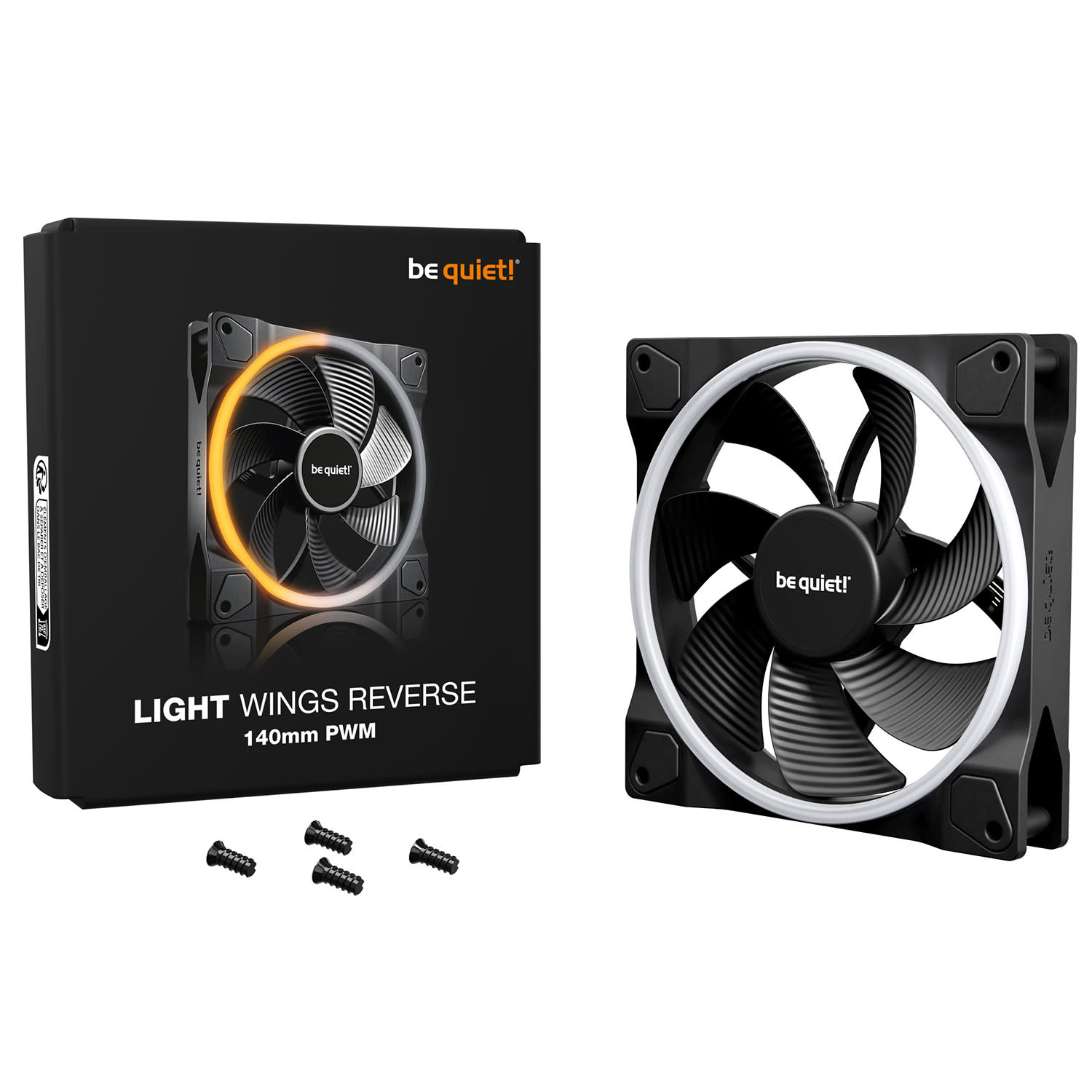 Εικόνα 2 του Be Quiet! Light Wings 140mm PWM Reverse Black