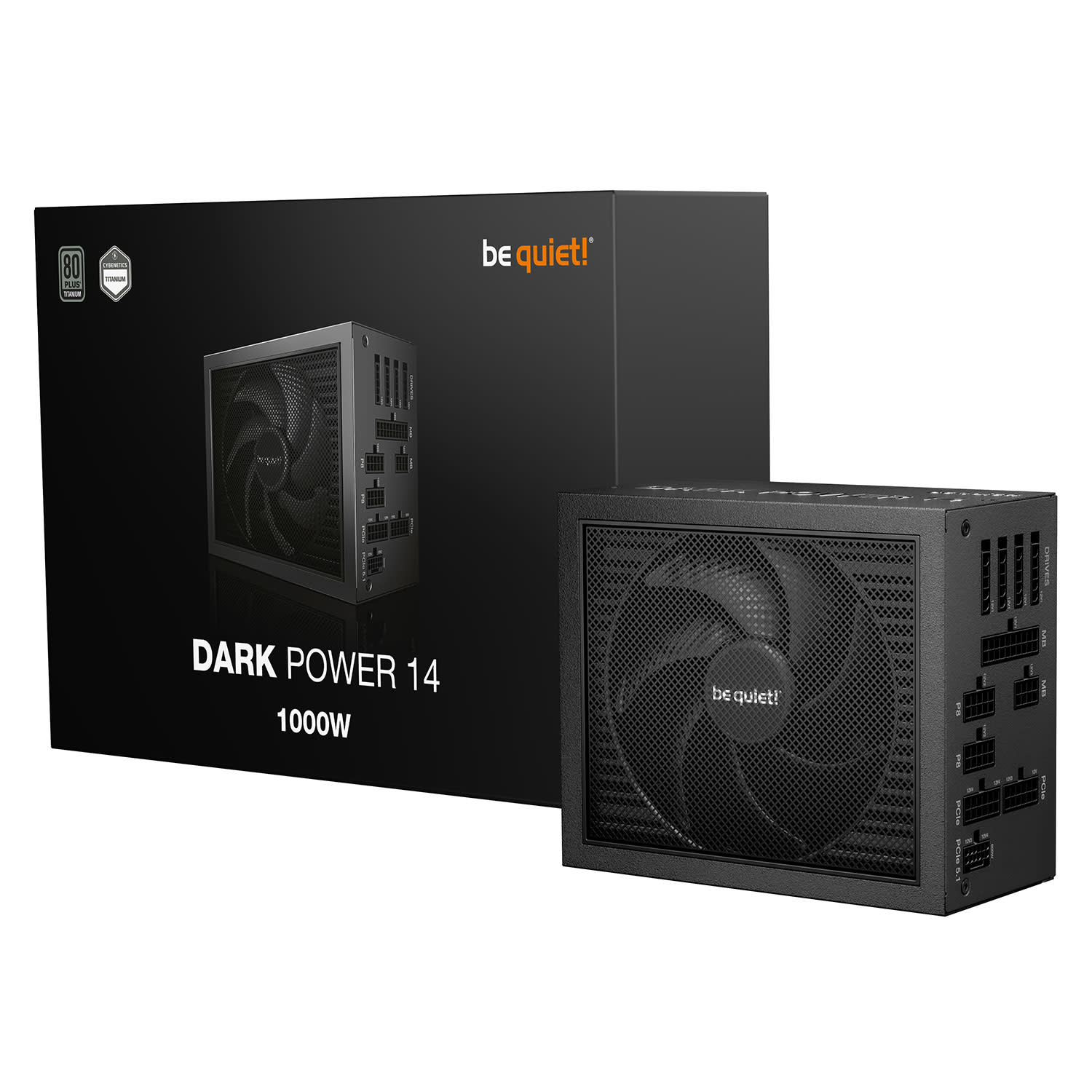 Κάνε κλικ για να δεις την εικόνα 1 του Be Quiet! Be Quiet PSU DARK POWER 14 Titanium 1000W