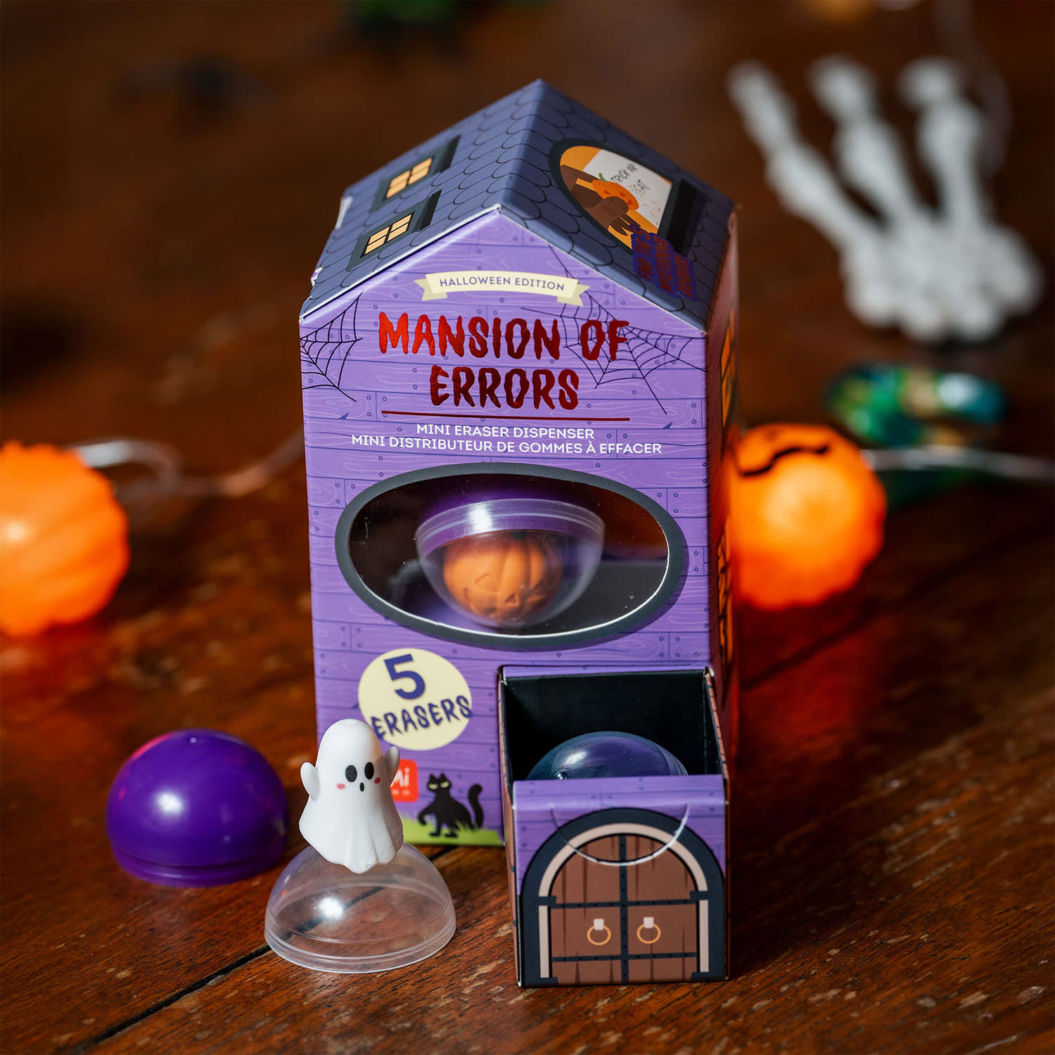 Κάνε κλικ για να δεις την εικόνα 4 του Legami Γόμες Mansion Of Errors 5 τεμ.
