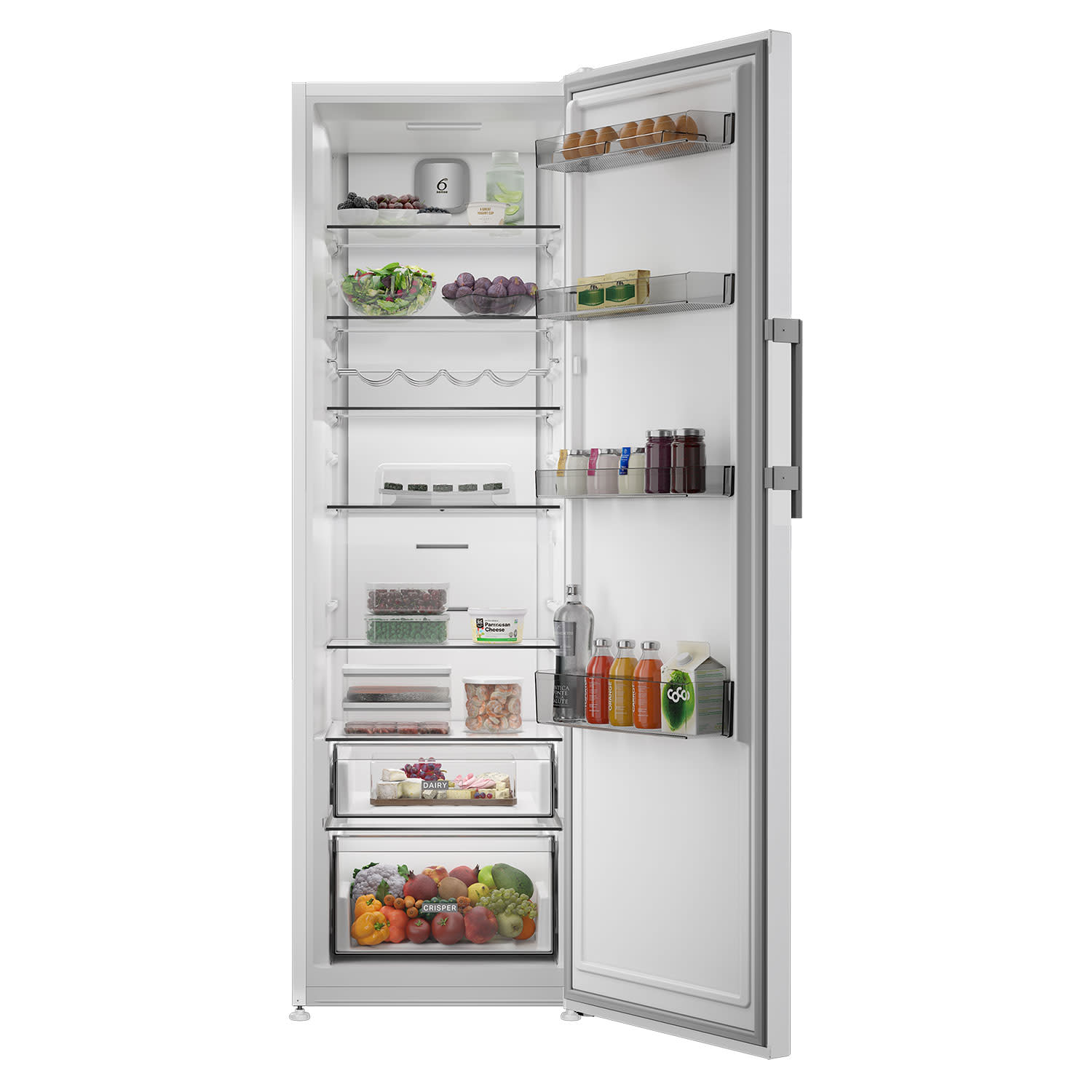 Εικόνα 3 του Whirlpool WHMLF 6442W4E Μονόπορτο Ψυγείο Λευκό