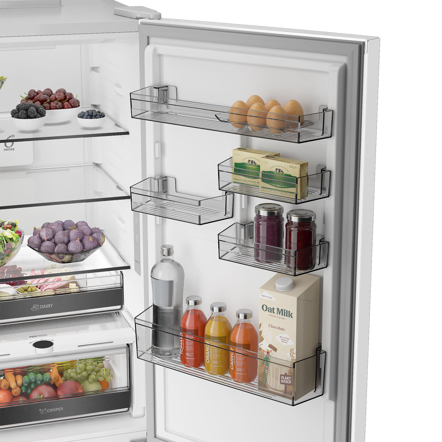Κάνε κλικ για να δεις την εικόνα 3 του Whirlpool WHK22372W5EA Ψυγειοκαταψύκτης Λευκό
