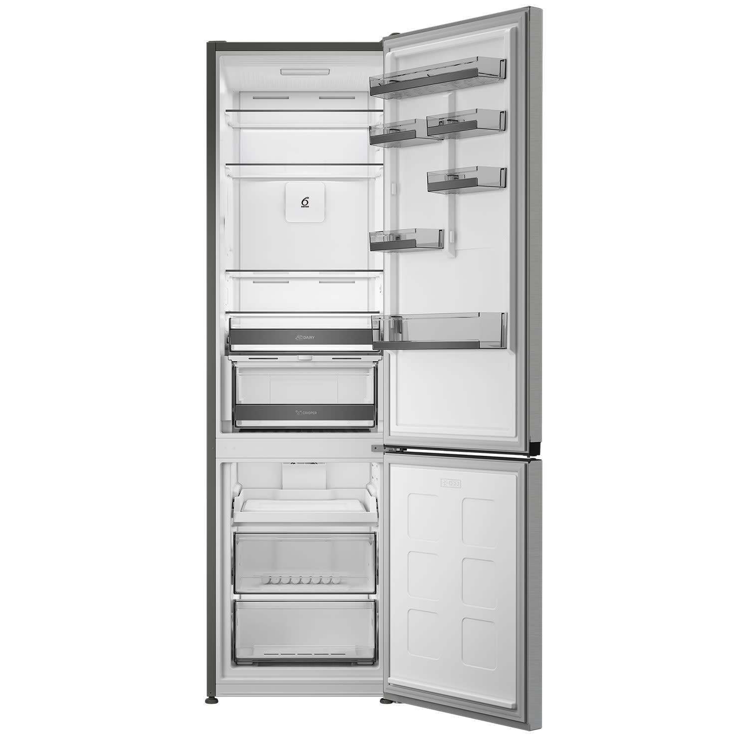 Εικόνα 2 του Whirlpool WHK22414X8EA Ψυγειοκαταψύκτης Pearl Inox
