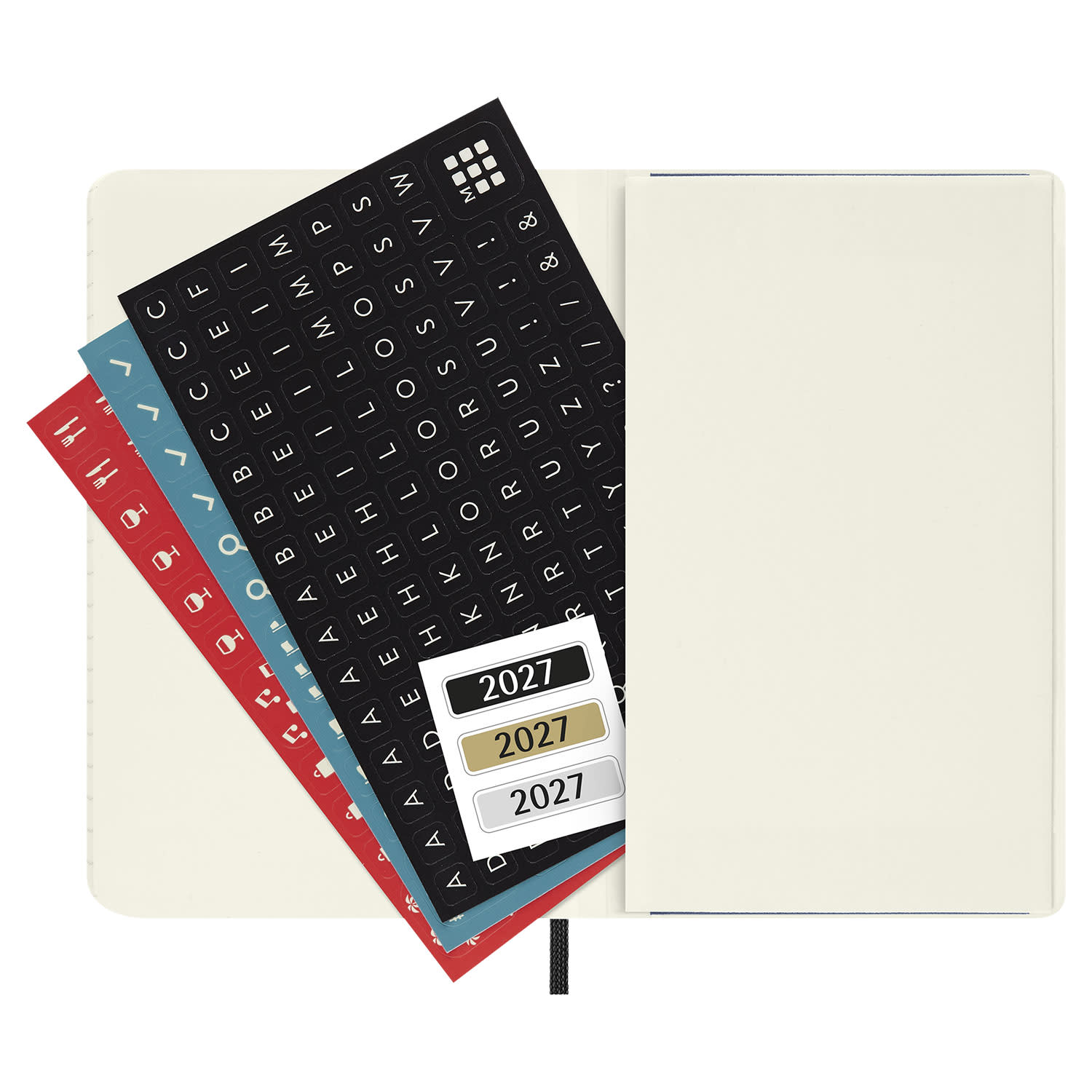 Εικόνα 4 του Moleskine 2027 Hμερολόγιο Ημερήσιο L Black Μαλακό Εξώφυλλο