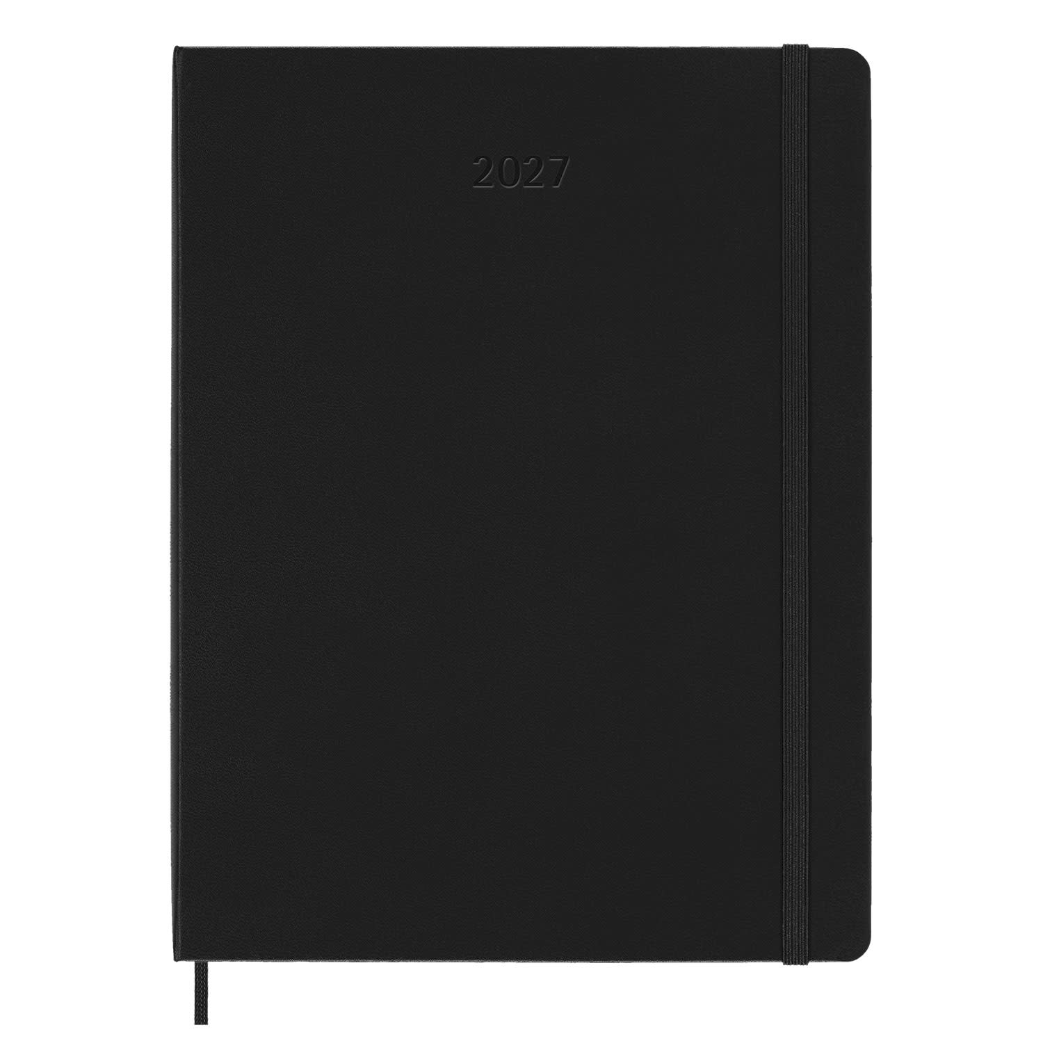 Moleskine 2027  Ημερολόγιο Εβδομαδιαίο XL Σκληρό Εξώφυλλο Μαύρο