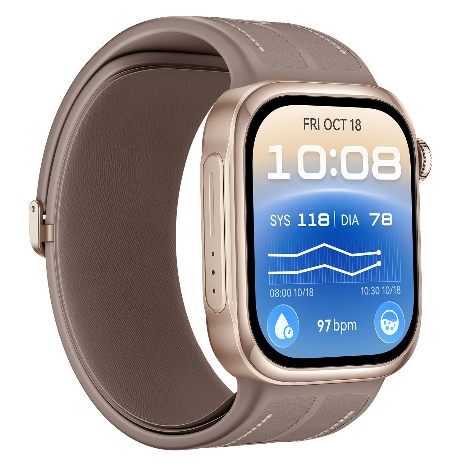 Κάνε κλικ για να δεις την εικόνα 3 του Huawei Watch D3 Gold