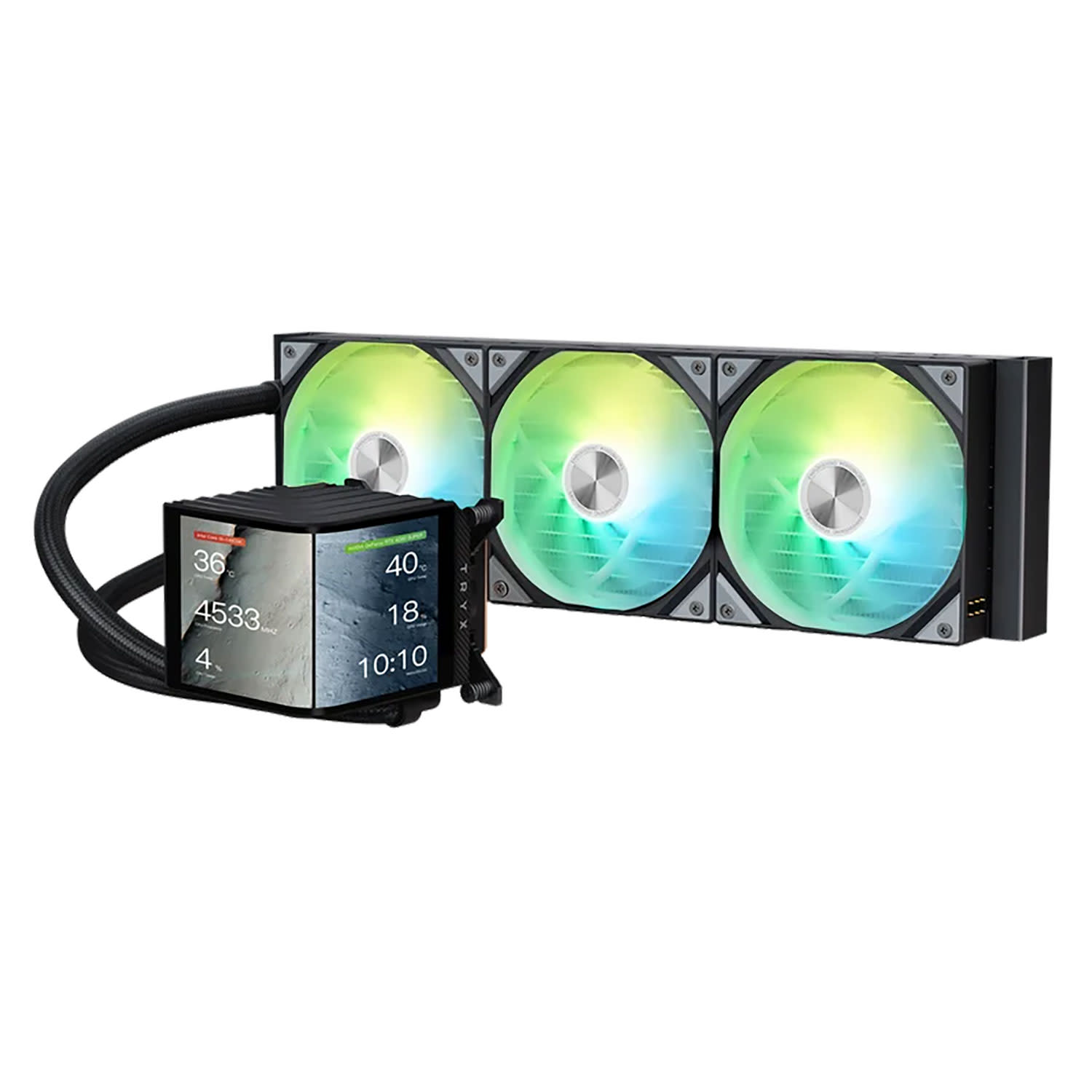 Εικόνα 1 του TRYX CPU Cooler Panorama 360 ARGB Black