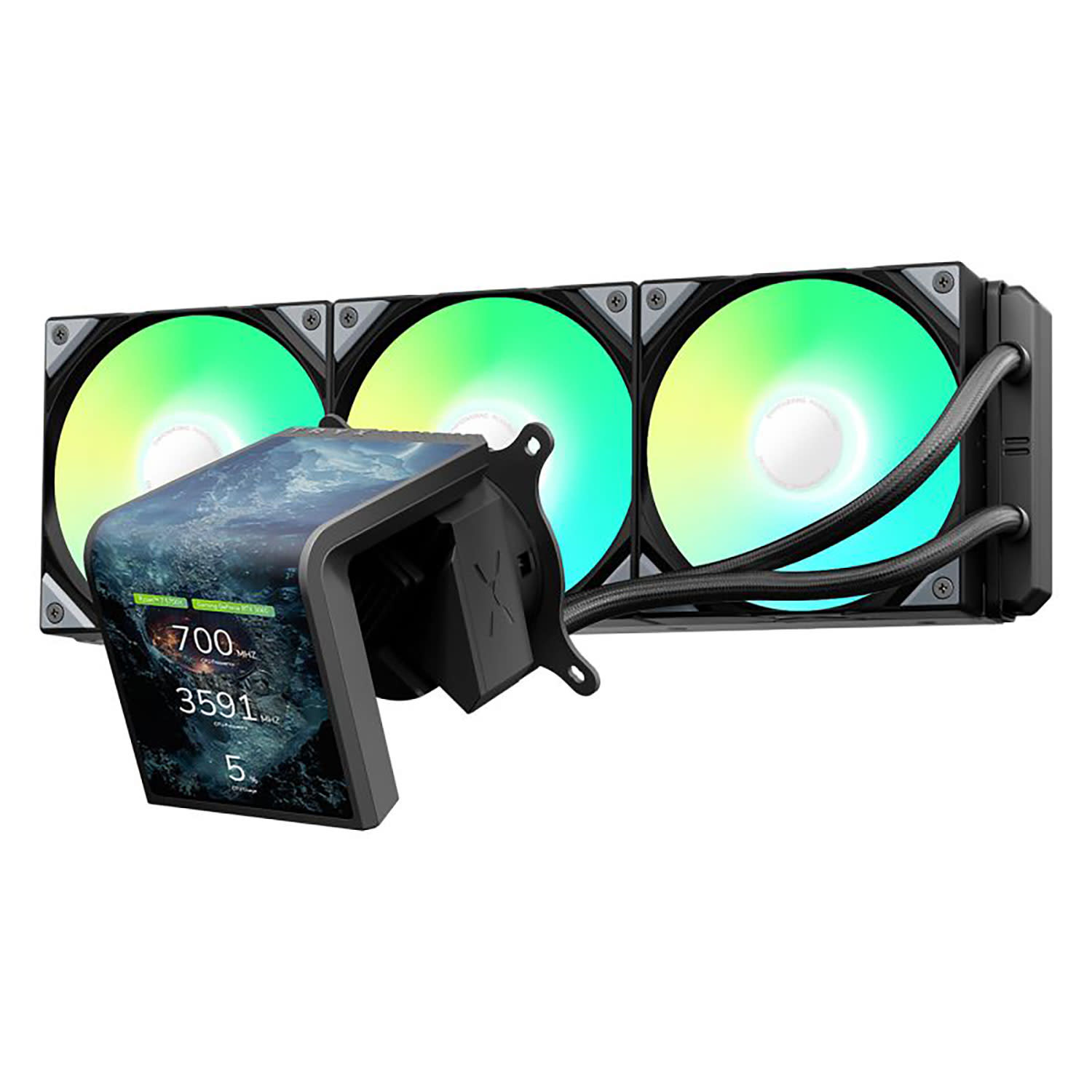 Κάνε κλικ για να δεις την εικόνα 2 του TRYX CPU Cooler Panorama SE 360 ARGB White