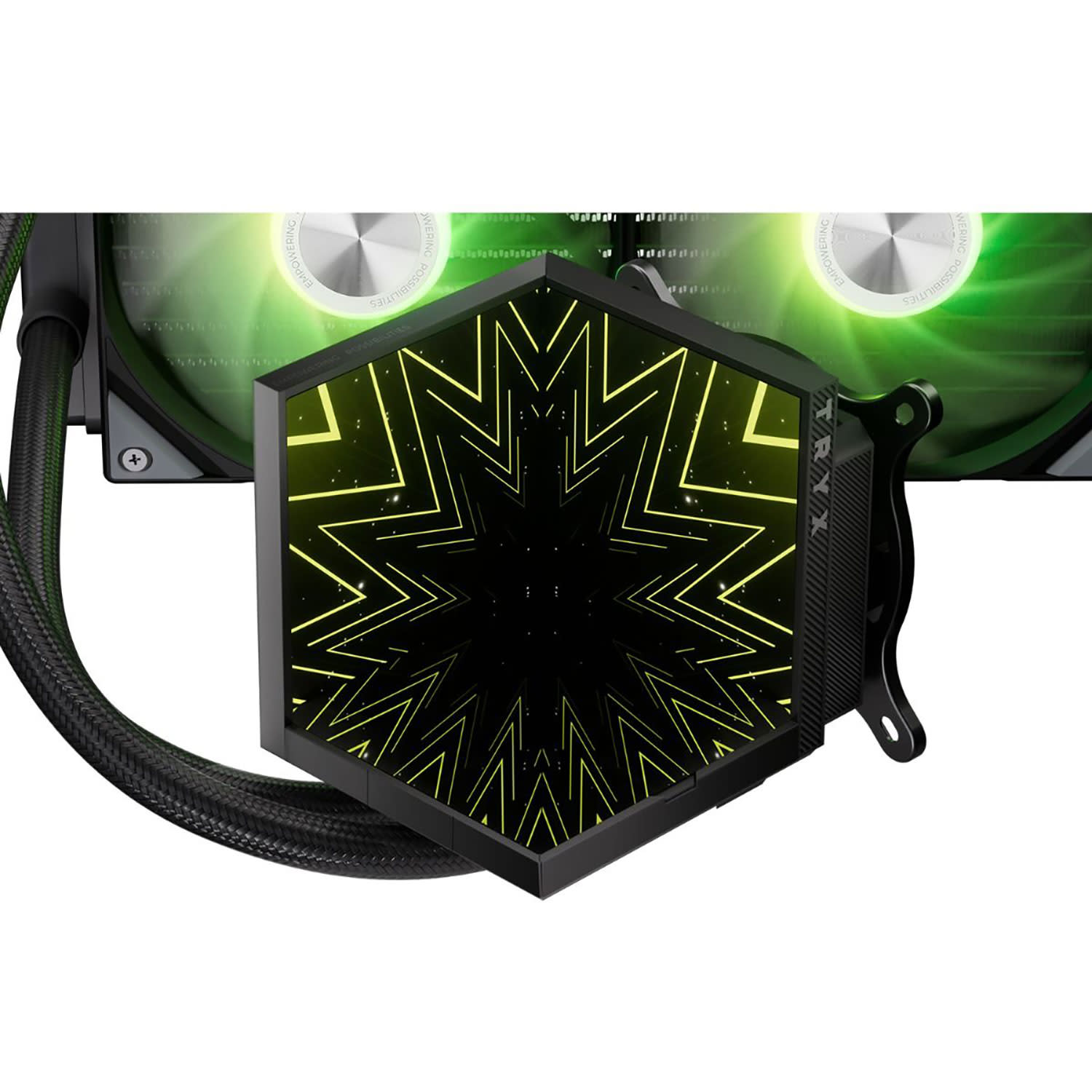 Εικόνα 3 του TRYX STAGE 360 4.0'' Dual-Screen AIO Cooler Black